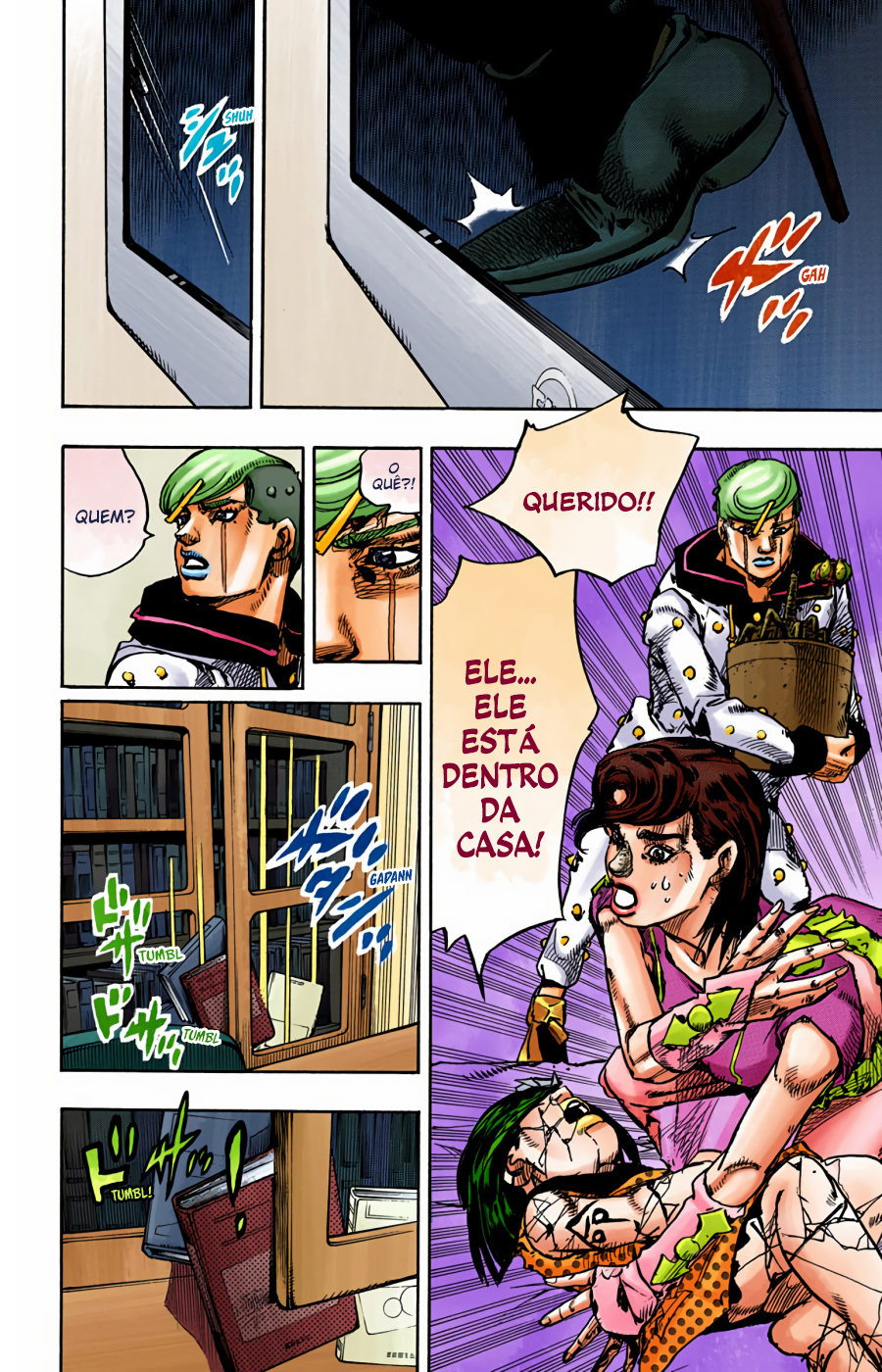 JoJo's Bizarre Adventure, Part 8: JoJolion - Digital Colored Comics Capítulo 96 Página 35