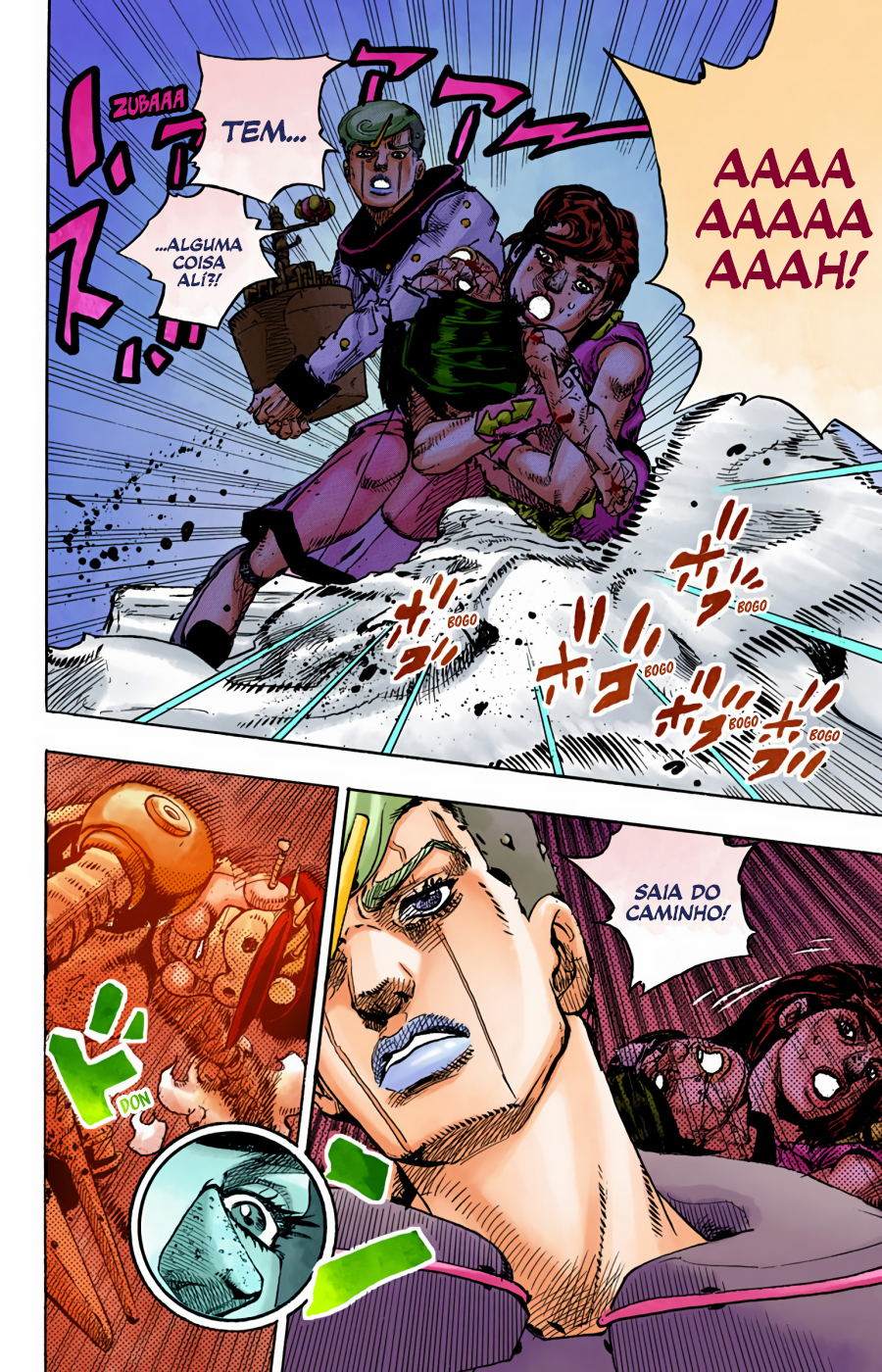 JoJo's Bizarre Adventure, Part 8: JoJolion - Digital Colored Comics Capítulo 96 Página 41