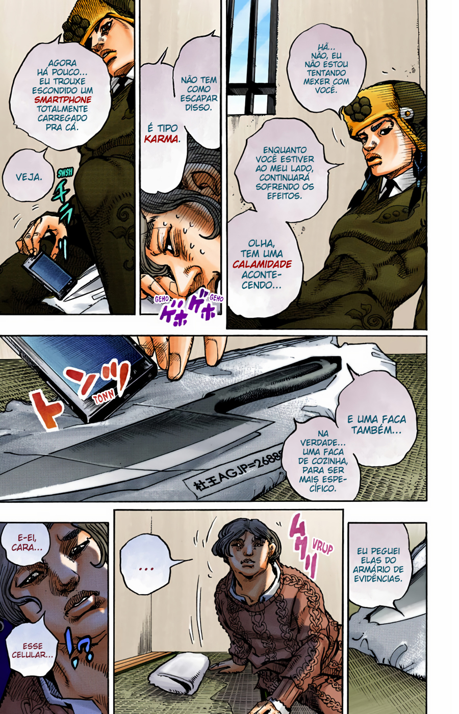 JoJo's Bizarre Adventure, Part 8: JoJolion - Digital Colored Comics Capítulo 96 Página 5