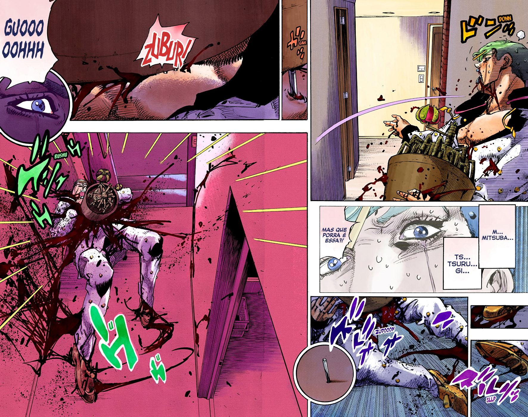 JoJo's Bizarre Adventure, Part 8: JoJolion - Digital Colored Comics Capítulo 97 Página 17