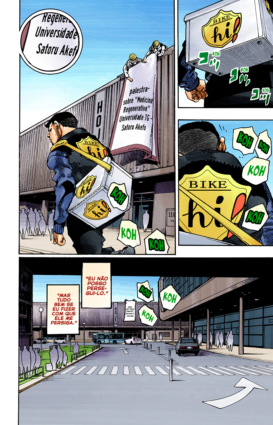 JoJo's Bizarre Adventure, Part 8: JoJolion - Digital Colored Comics Capítulo 97 Página 22