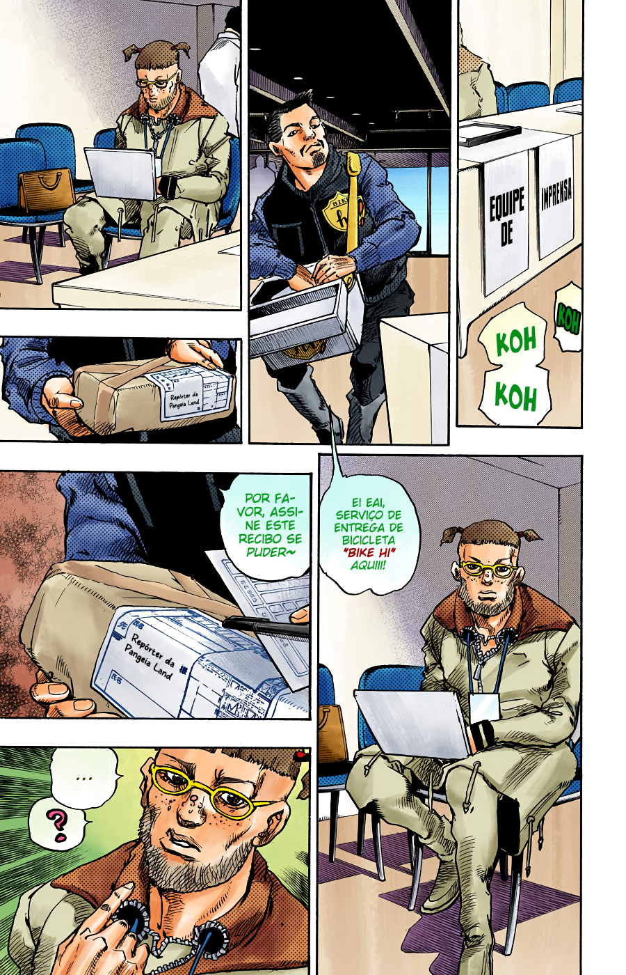 JoJo's Bizarre Adventure, Part 8: JoJolion - Digital Colored Comics Capítulo 97 Página 23