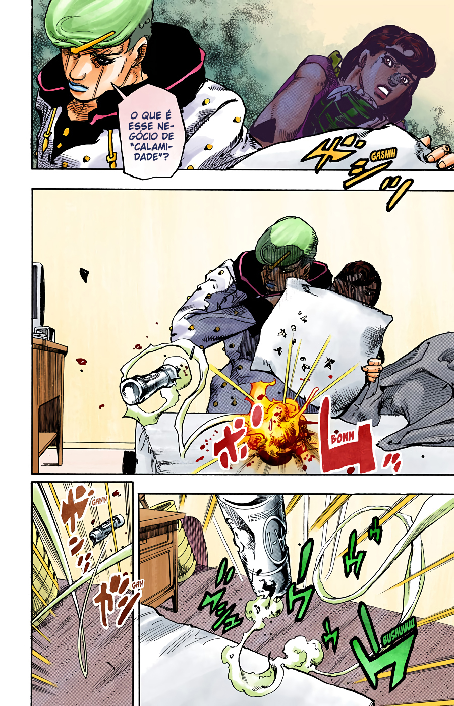 JoJo's Bizarre Adventure, Part 8: JoJolion - Digital Colored Comics Capítulo 97 Página 5