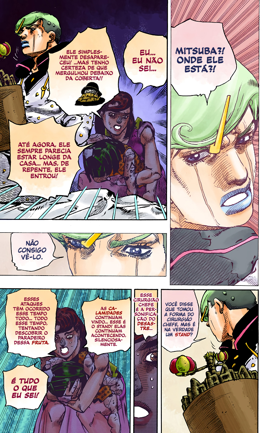 JoJo's Bizarre Adventure, Part 8: JoJolion - Digital Colored Comics Capítulo 97 Página 6