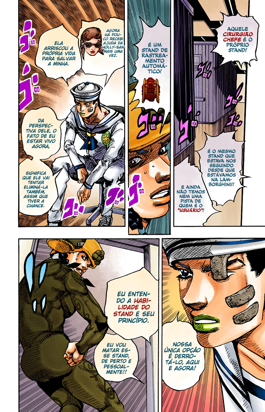 JoJo's Bizarre Adventure, Part 8: JoJolion - Digital Colored Comics Capítulo 98 Página 12