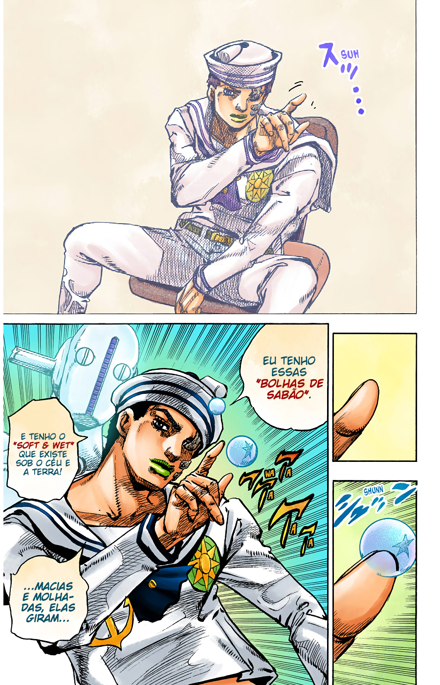 JoJo's Bizarre Adventure, Part 8: JoJolion - Digital Colored Comics Capítulo 98 Página 15