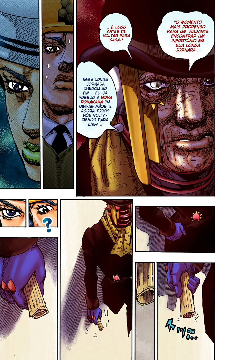 JoJo's Bizarre Adventure, Part 8: JoJolion - Digital Colored Comics Capítulo 98 Página 26