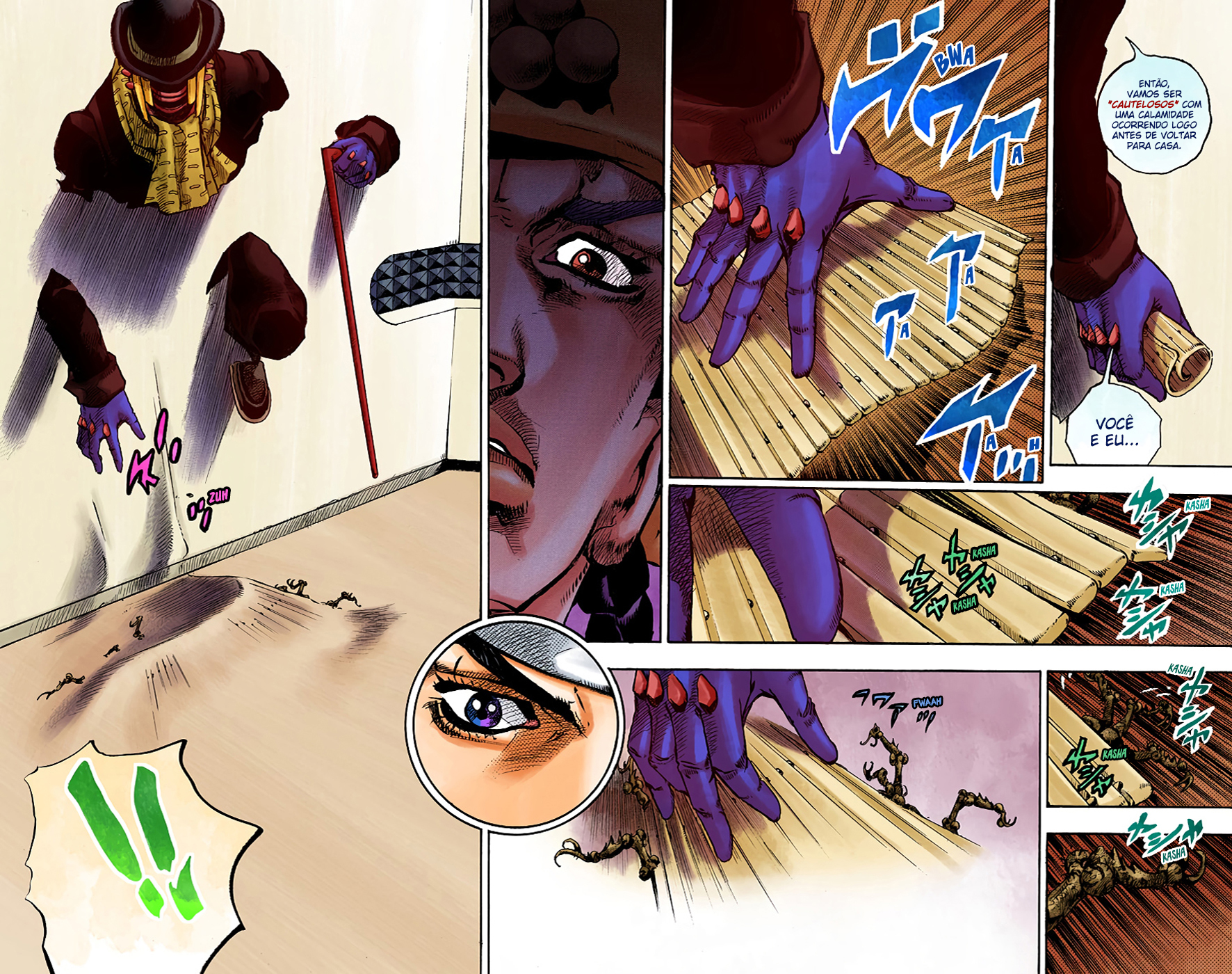 JoJo's Bizarre Adventure, Part 8: JoJolion - Digital Colored Comics Capítulo 98 Página 27