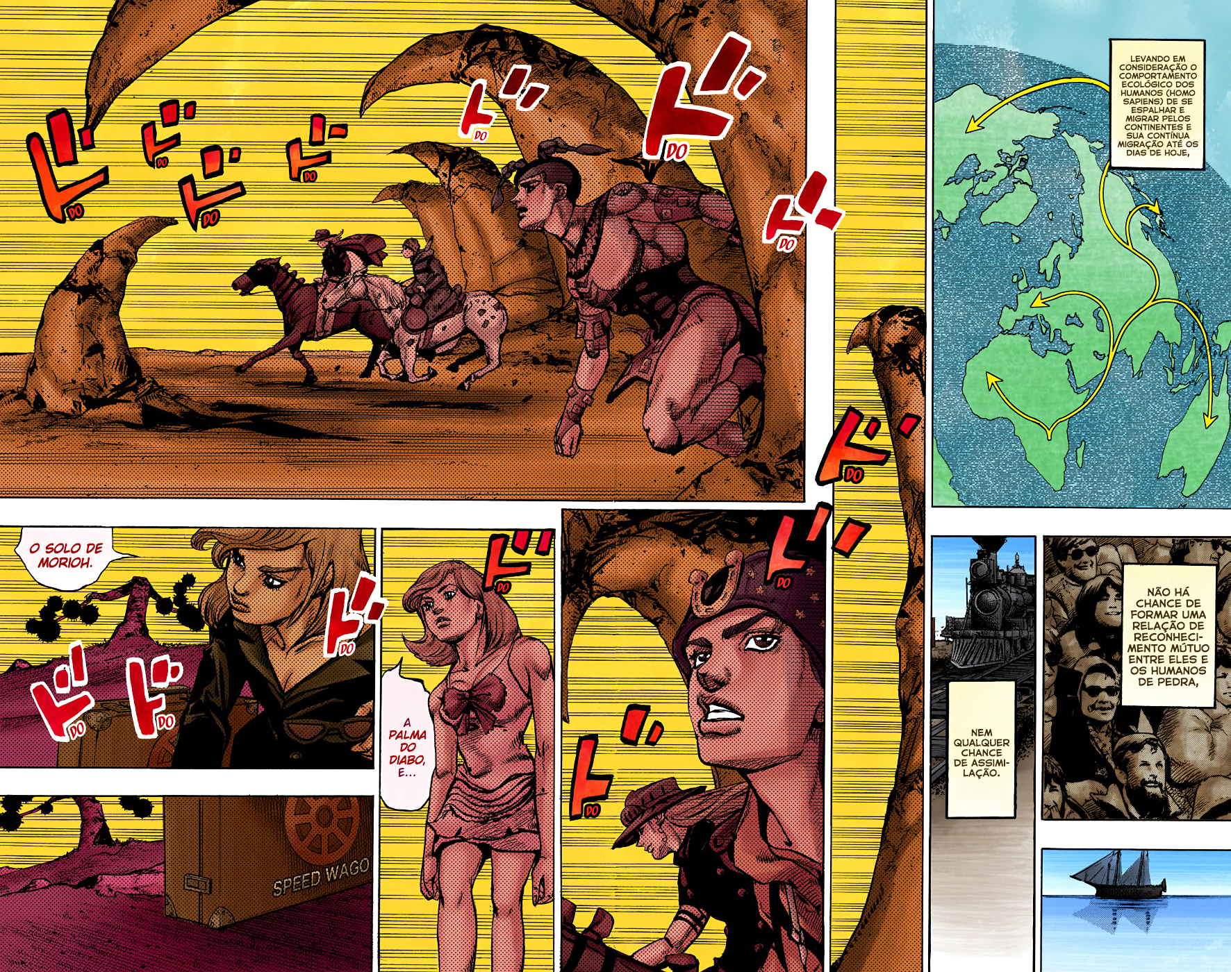 JoJo's Bizarre Adventure, Part 8: JoJolion - Digital Colored Comics Capítulo 99 Página 20