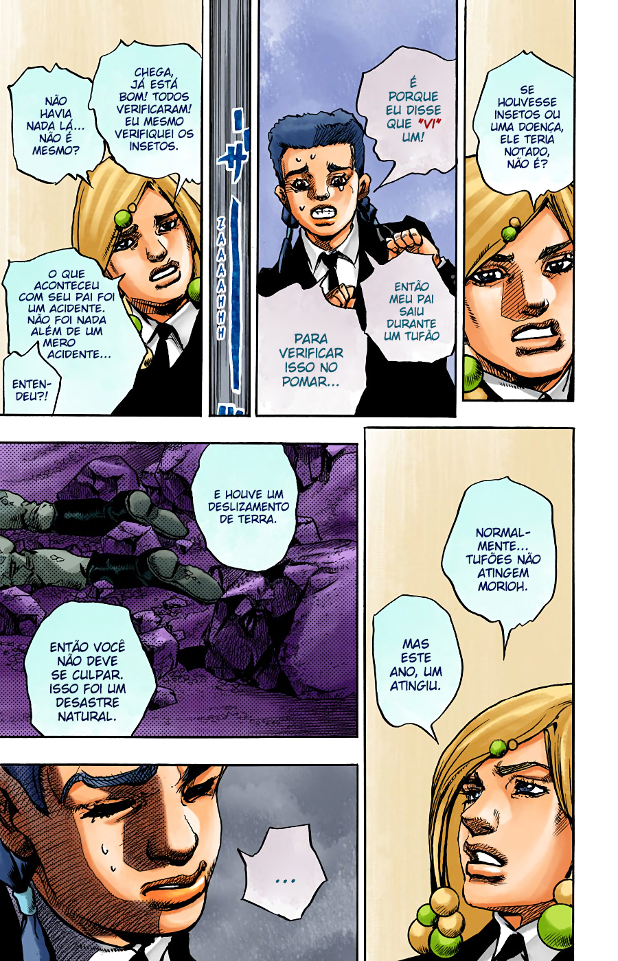 JoJo's Bizarre Adventure, Part 8: JoJolion - Digital Colored Comics Capítulo 99 Página 26