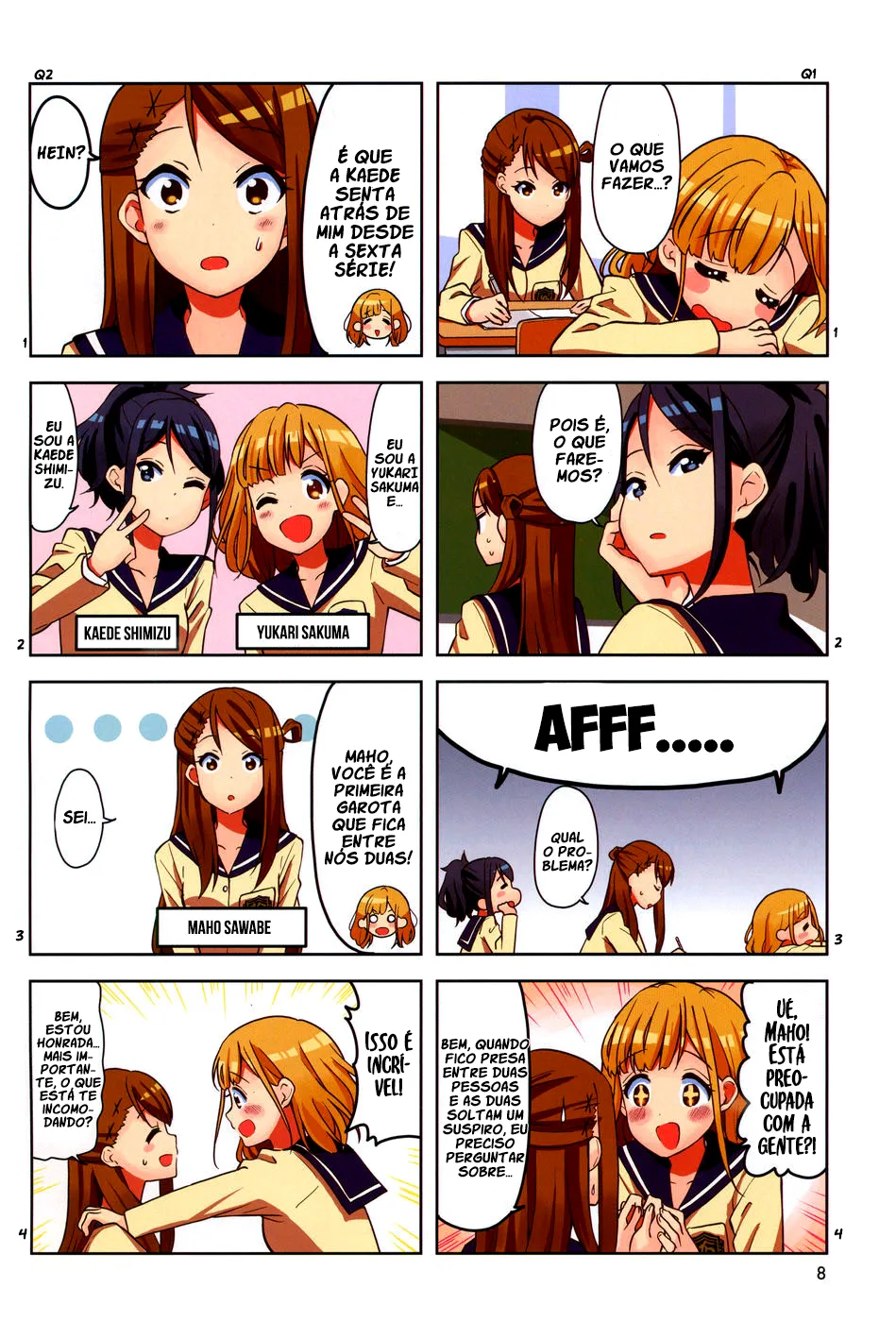 K-ON! Shuffle - A Nova Banda Capítulo 1 Página 7