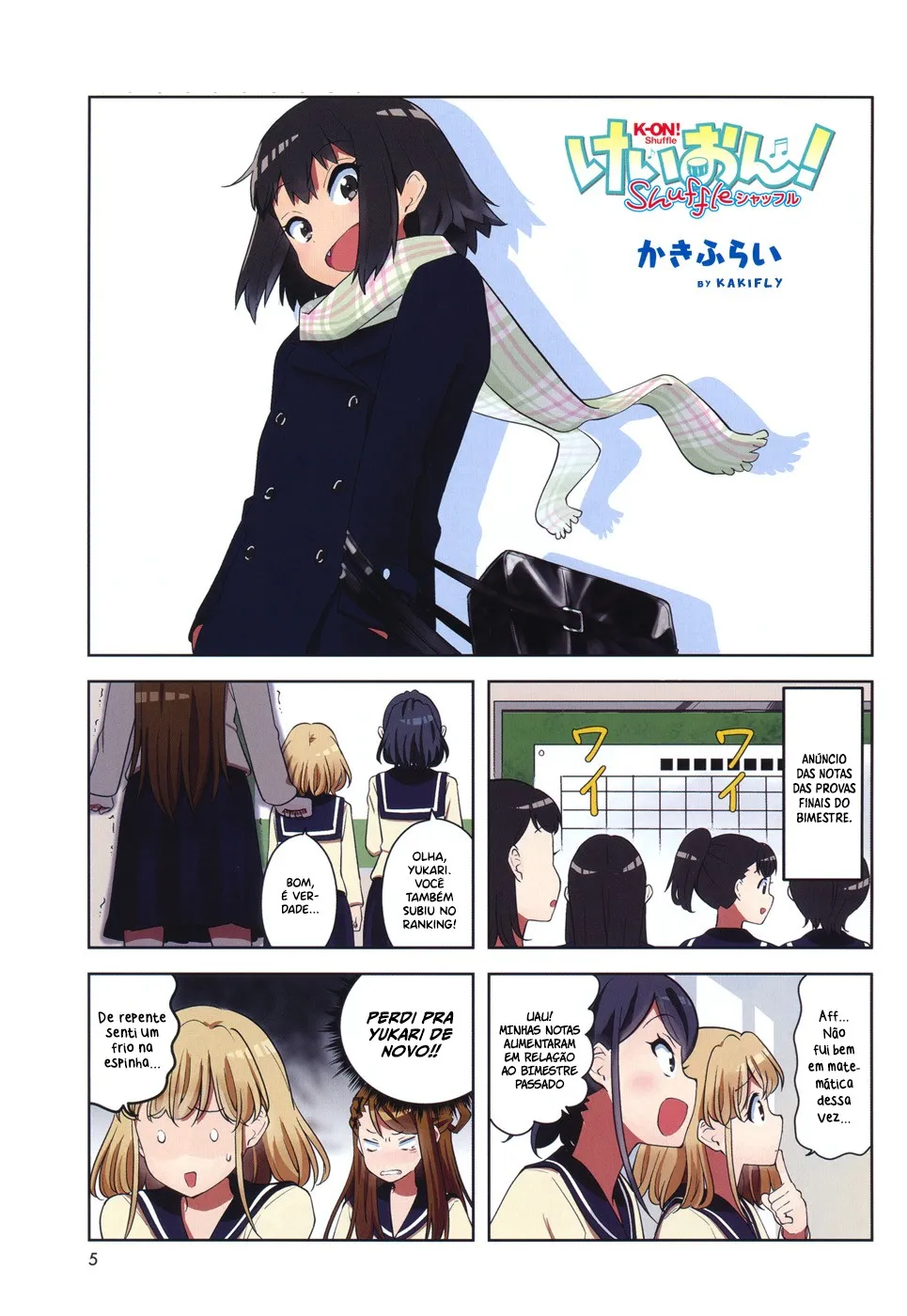 K-ON! Shuffle - A Nova Banda Capítulo 11 Página 3