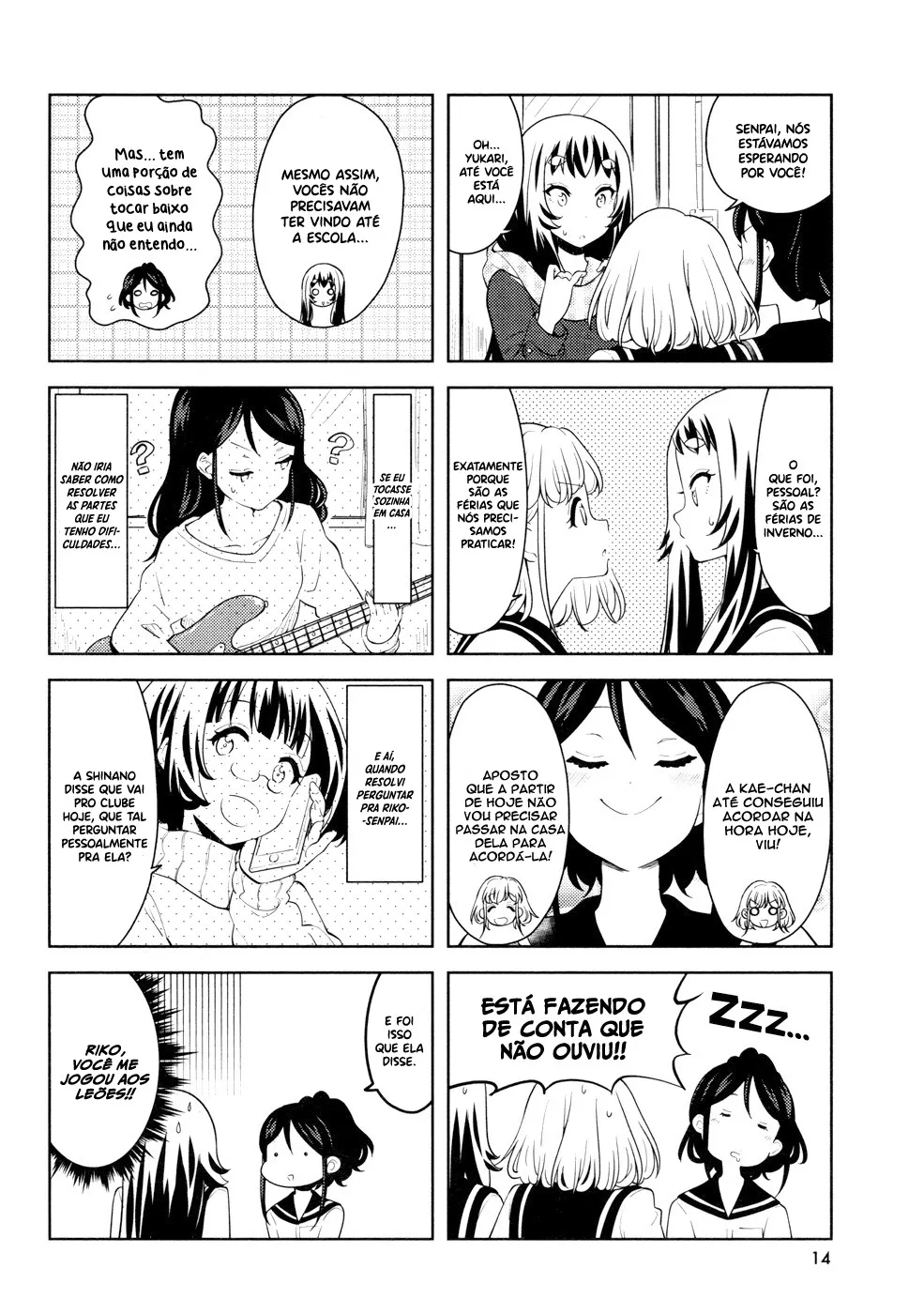 K-ON! Shuffle - A Nova Banda Capítulo 12 Página 4