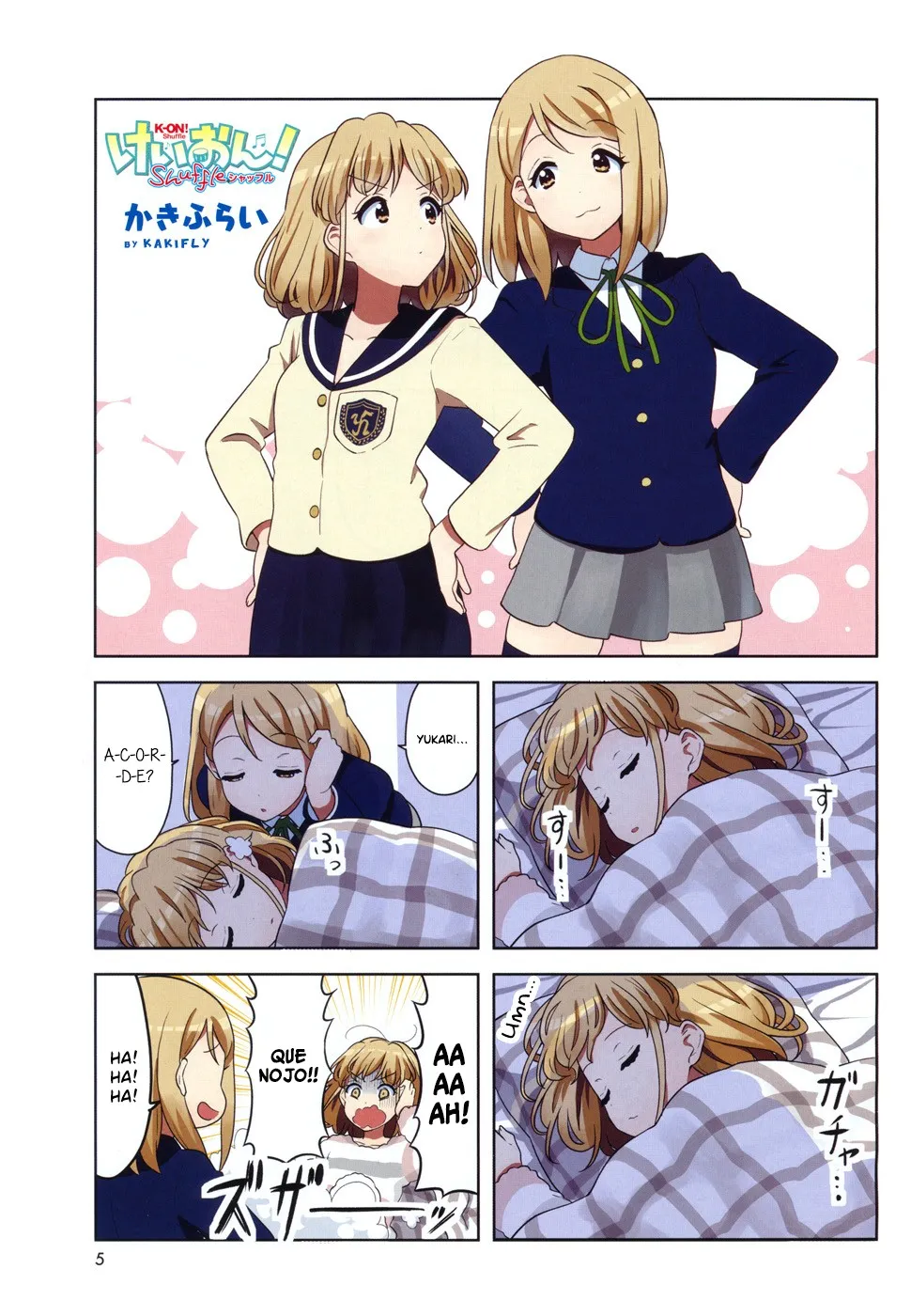 K-ON! Shuffle - A Nova Banda Capítulo 14 Página 3