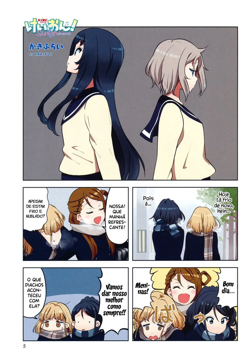 K-ON! Shuffle - A Nova Banda Capítulo 15 Página 3