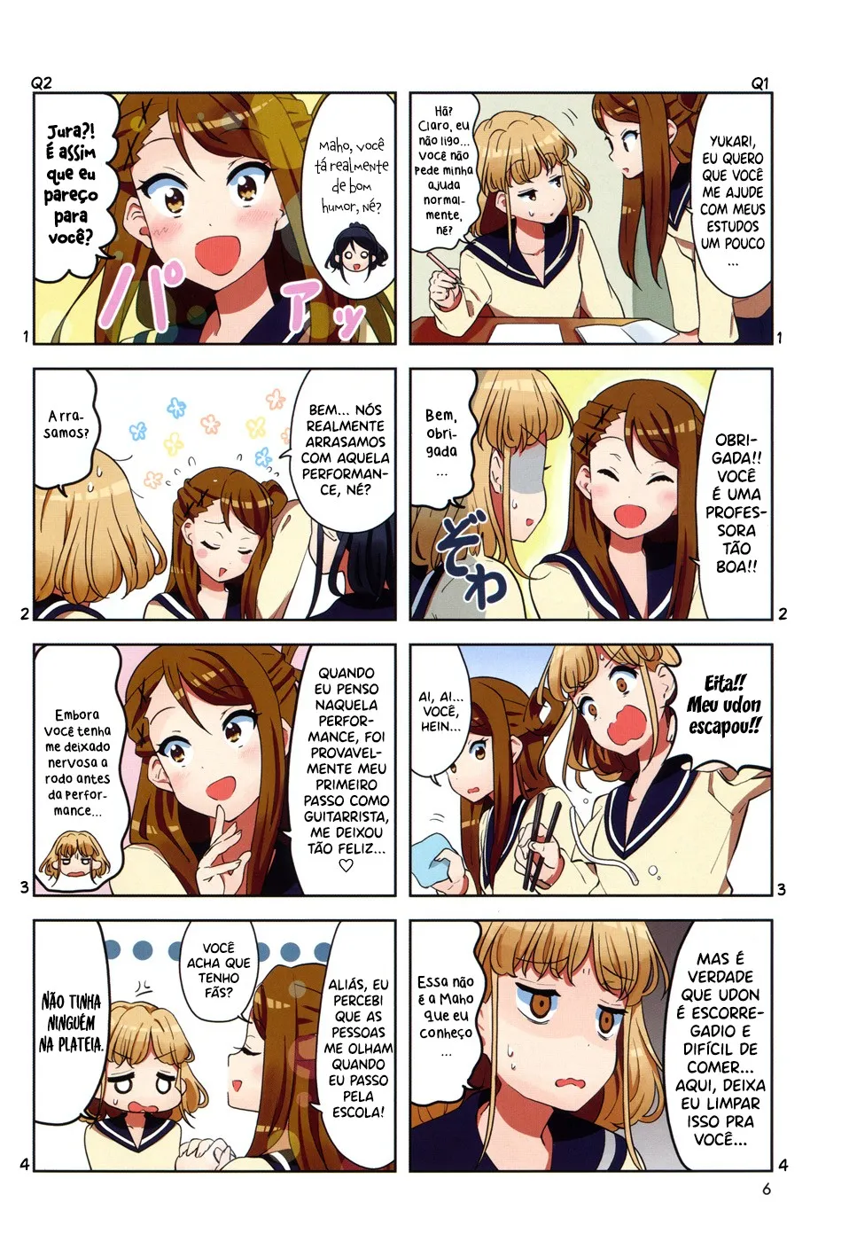 K-ON! Shuffle - A Nova Banda Capítulo 15 Página 4