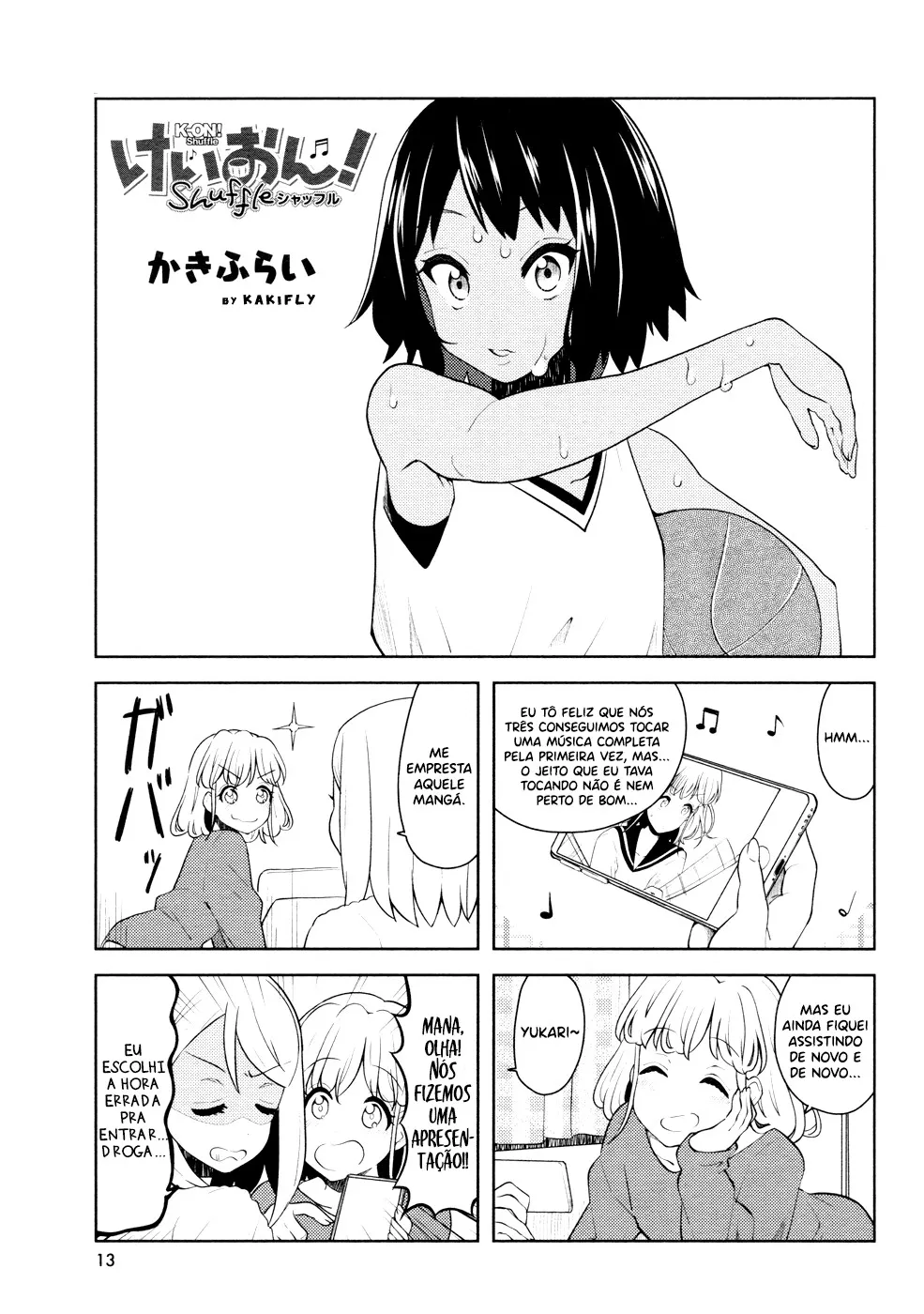 K-ON! Shuffle - A Nova Banda Capítulo 16 Página 3