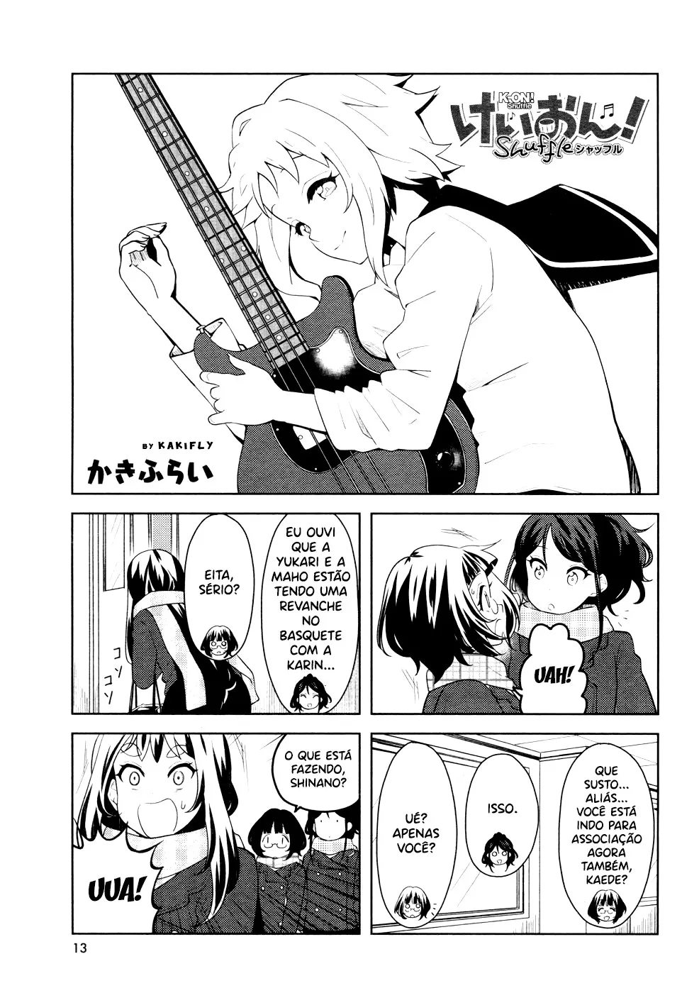 K-ON! Shuffle - A Nova Banda Capítulo 17 Página 3