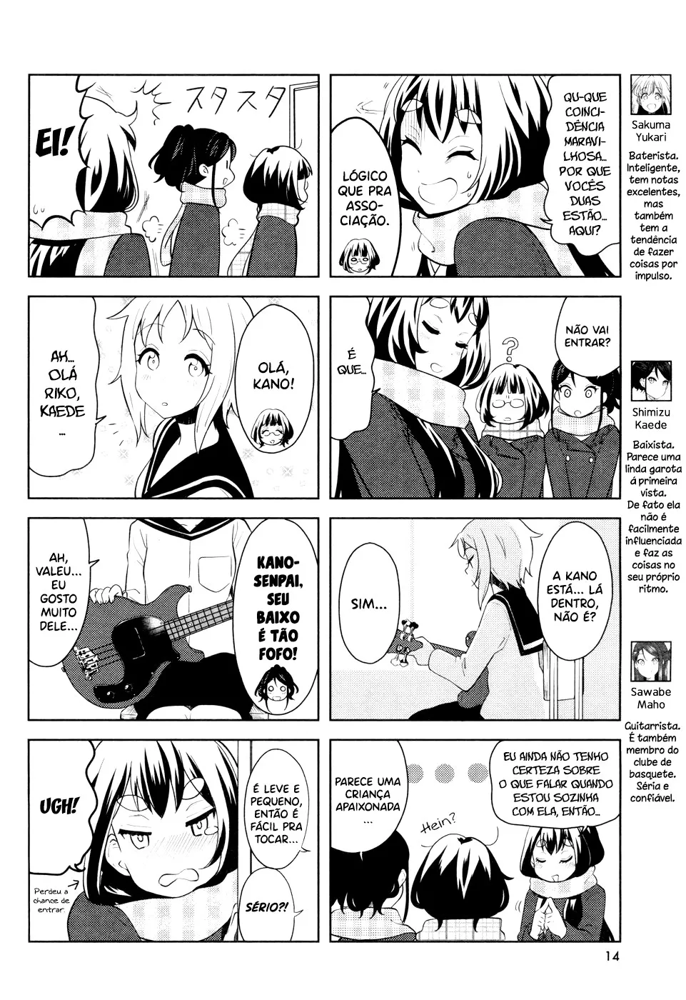 K-ON! Shuffle - A Nova Banda Capítulo 17 Página 4