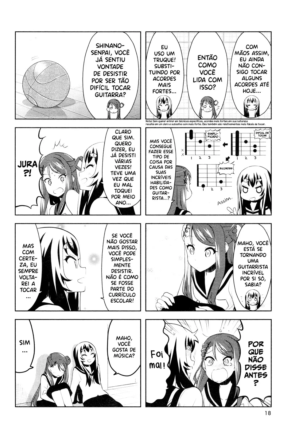 K-ON! Shuffle - A Nova Banda Capítulo 18 Página 9