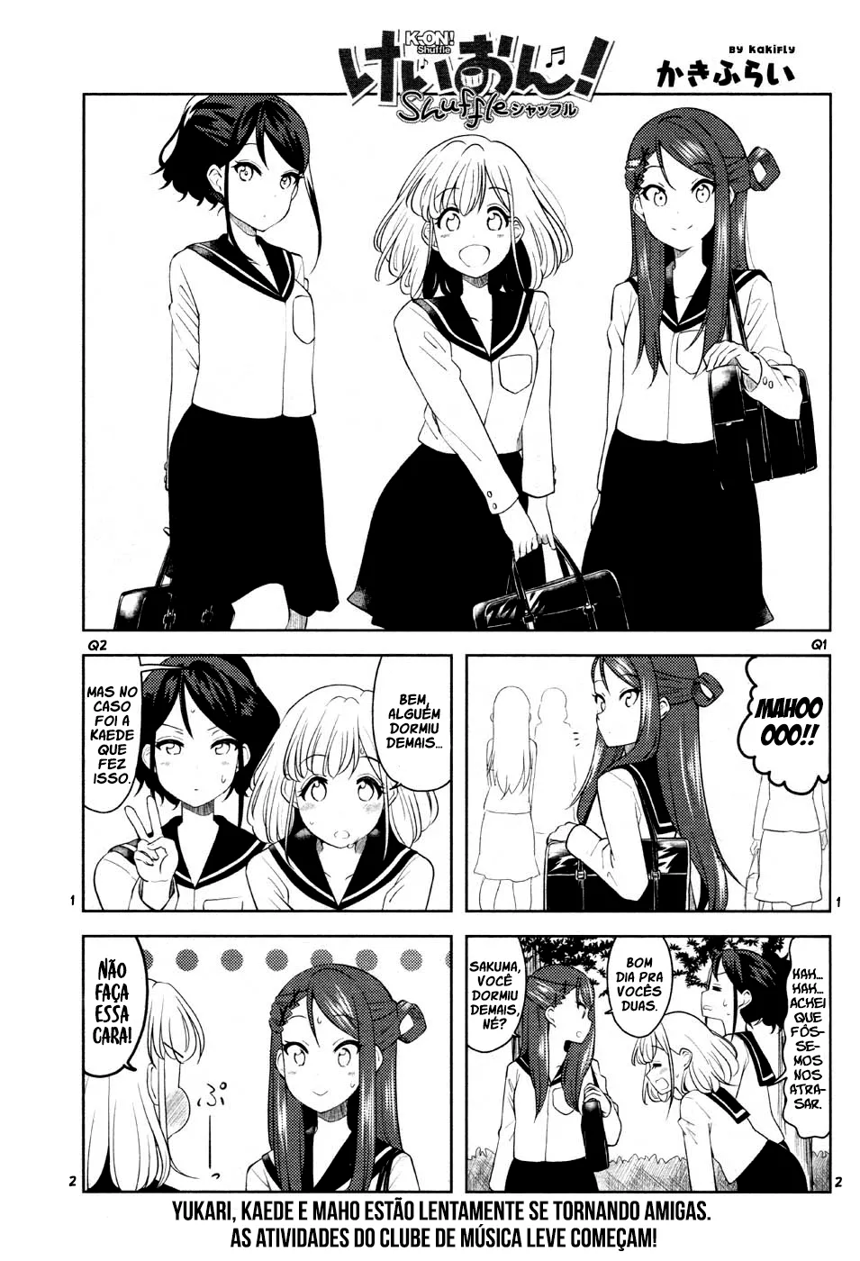 K-ON! Shuffle - A Nova Banda Capítulo 2 Página 6