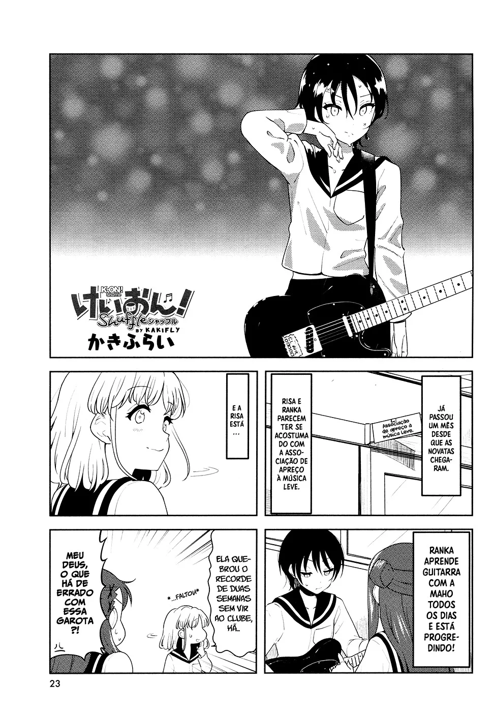 K-ON! Shuffle - A Nova Banda Capítulo 24 Página 3
