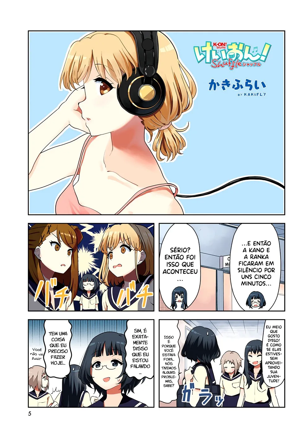 K-ON! Shuffle - A Nova Banda Capítulo 28 Página 3