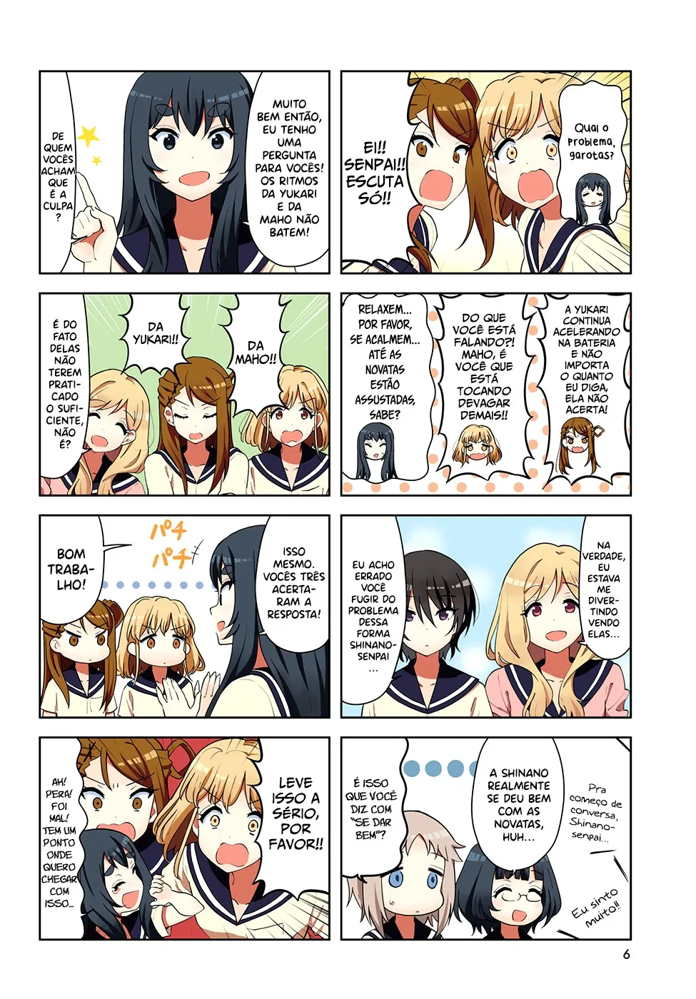 K-ON! Shuffle - A Nova Banda Capítulo 28 Página 4
