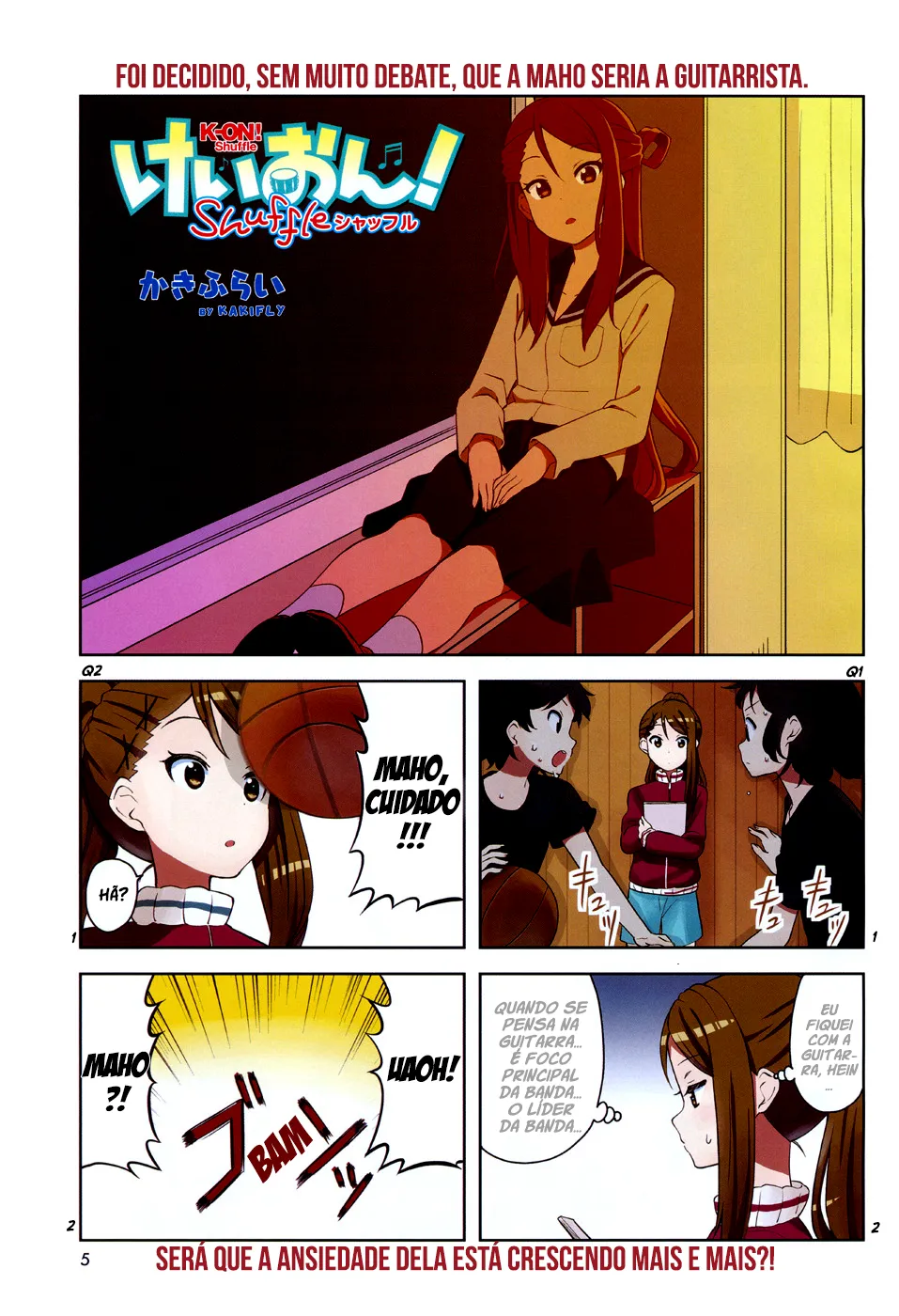K-ON! Shuffle - A Nova Banda Capítulo 3 Página 6