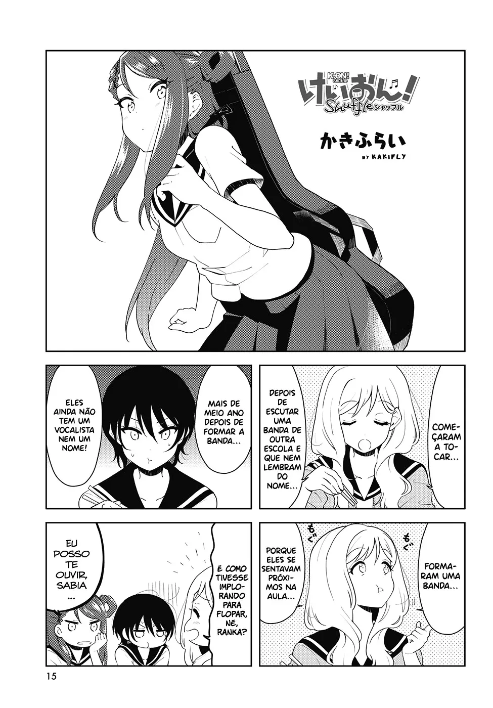 K-ON! Shuffle - A Nova Banda Capítulo 30 Página 3