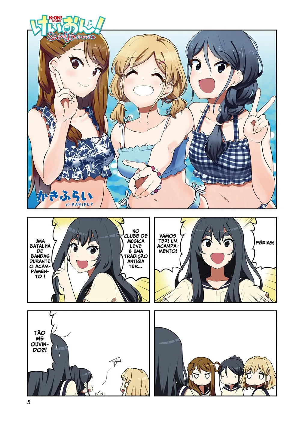 K-ON! Shuffle - A Nova Banda Capítulo 32 Página 3