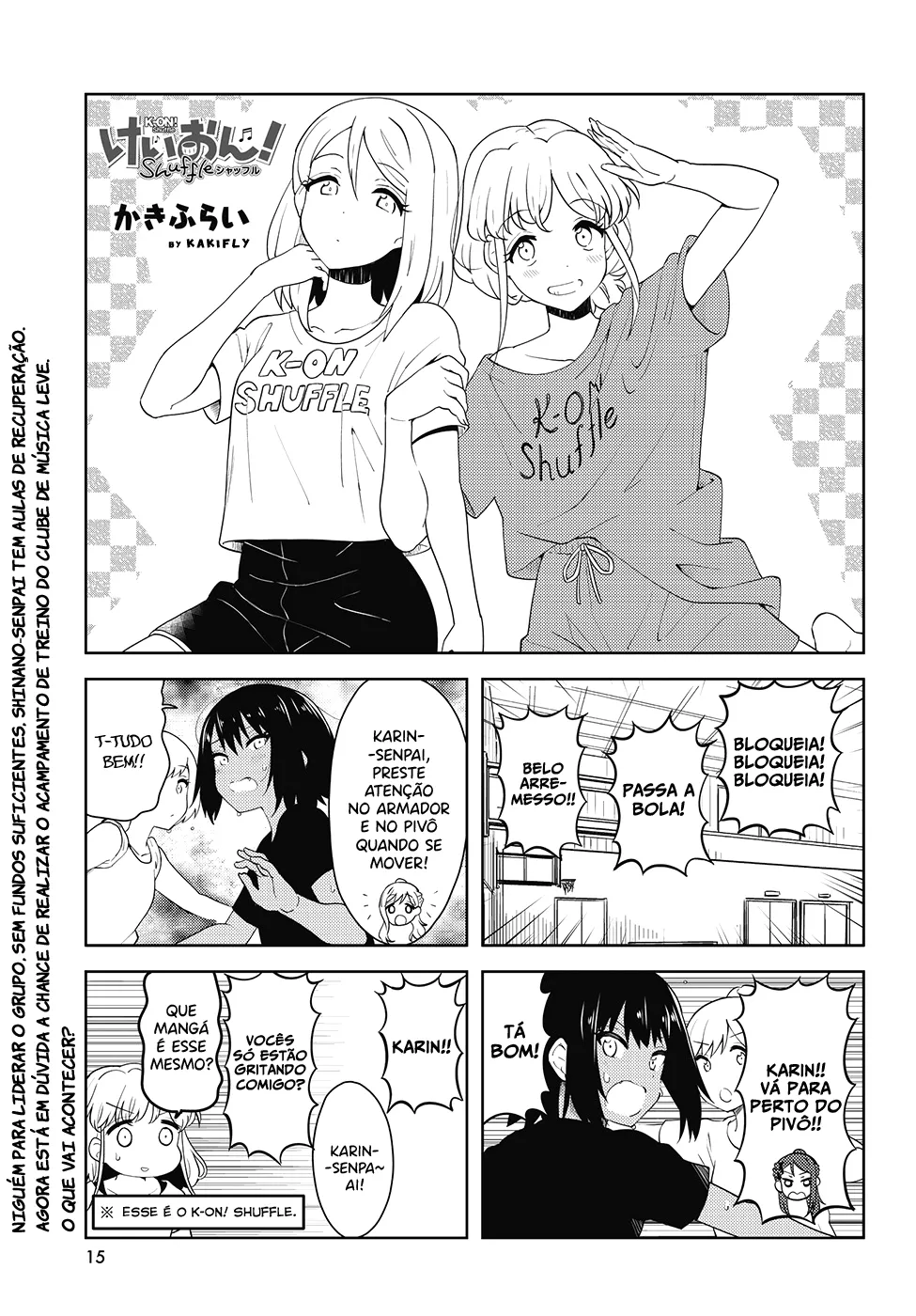 K-ON! Shuffle - A Nova Banda Capítulo 33 Página 3