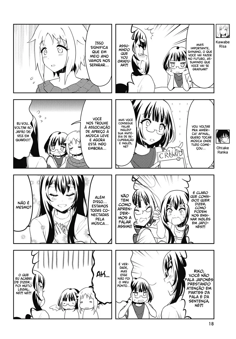 K-ON! Shuffle - A Nova Banda Capítulo 35 Página 6