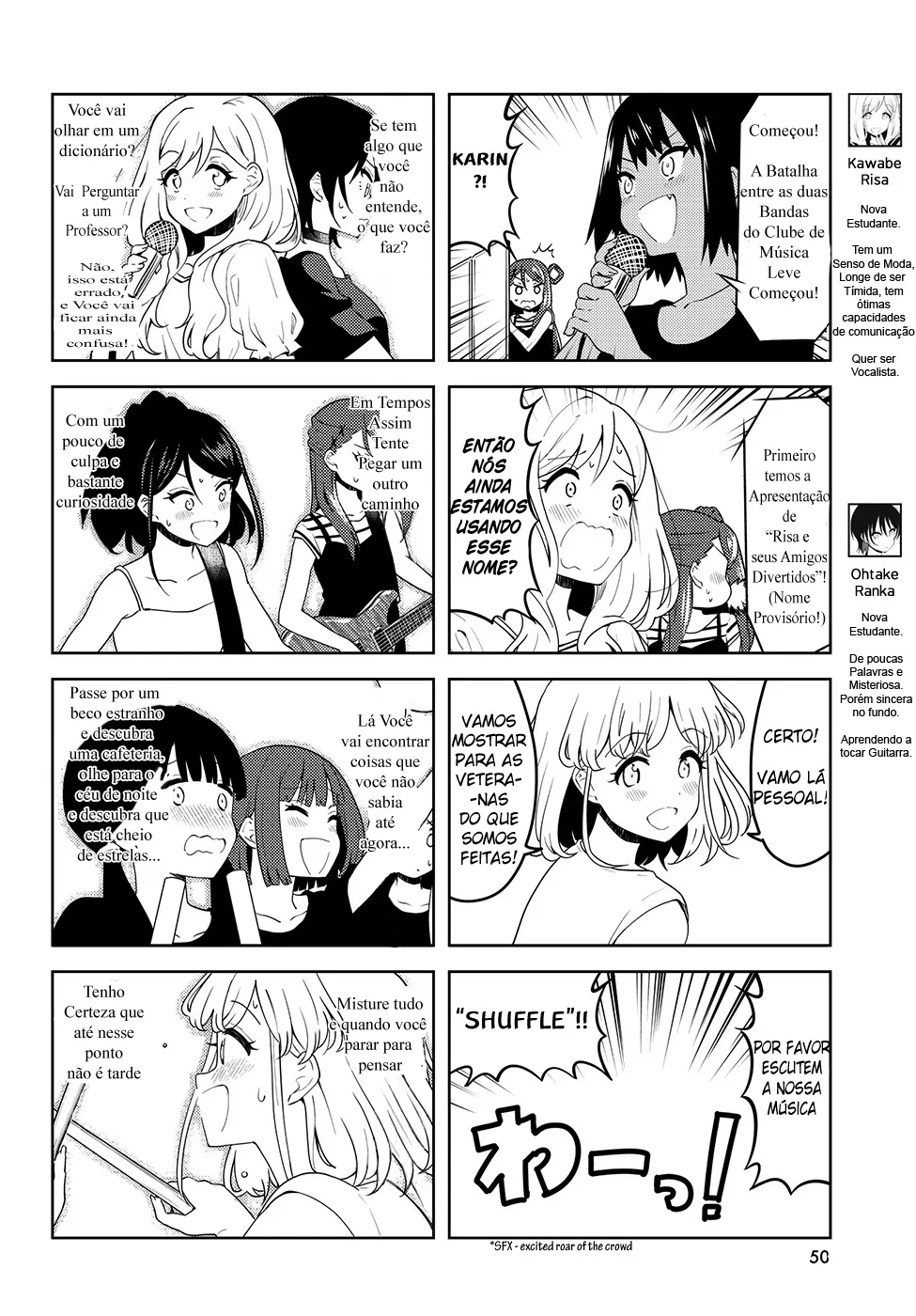 K-ON! Shuffle - A Nova Banda Capítulo 37 Página 4