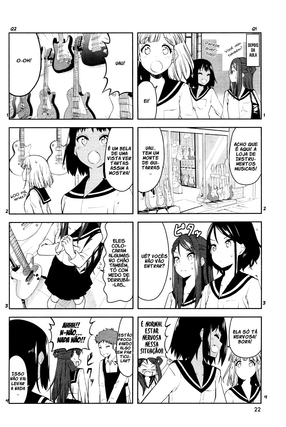 K-ON! Shuffle - A Nova Banda Capítulo 4 Página 11