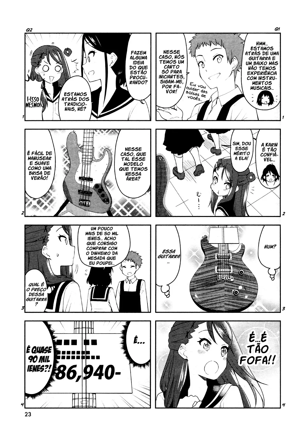 K-ON! Shuffle - A Nova Banda Capítulo 4 Página 12