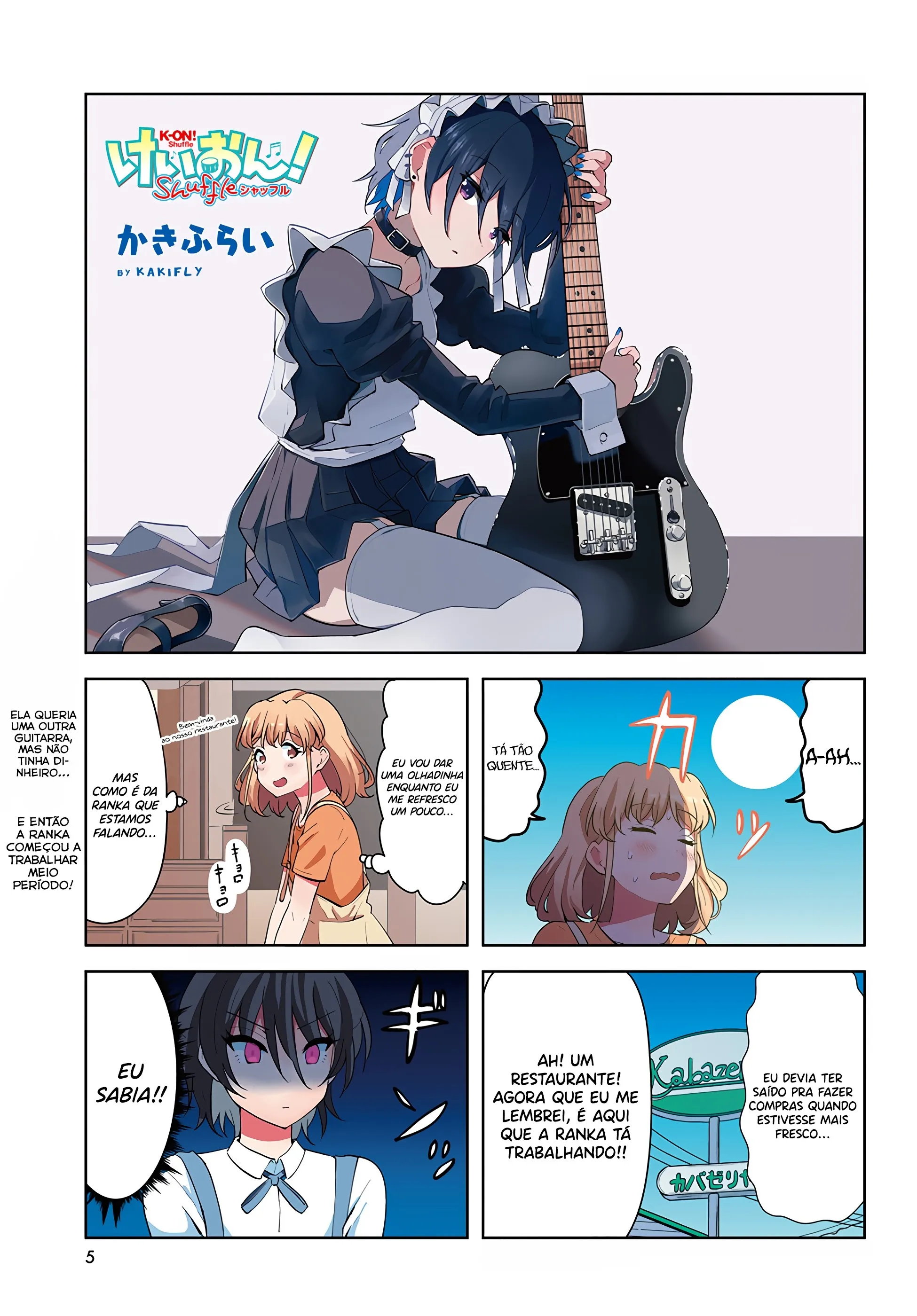 K-ON! Shuffle - A Nova Banda Capítulo 40 Página 3