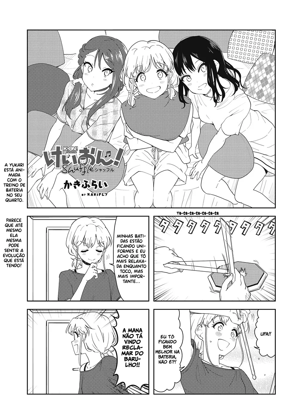 K-ON! Shuffle - A Nova Banda Capítulo 43 Página 1