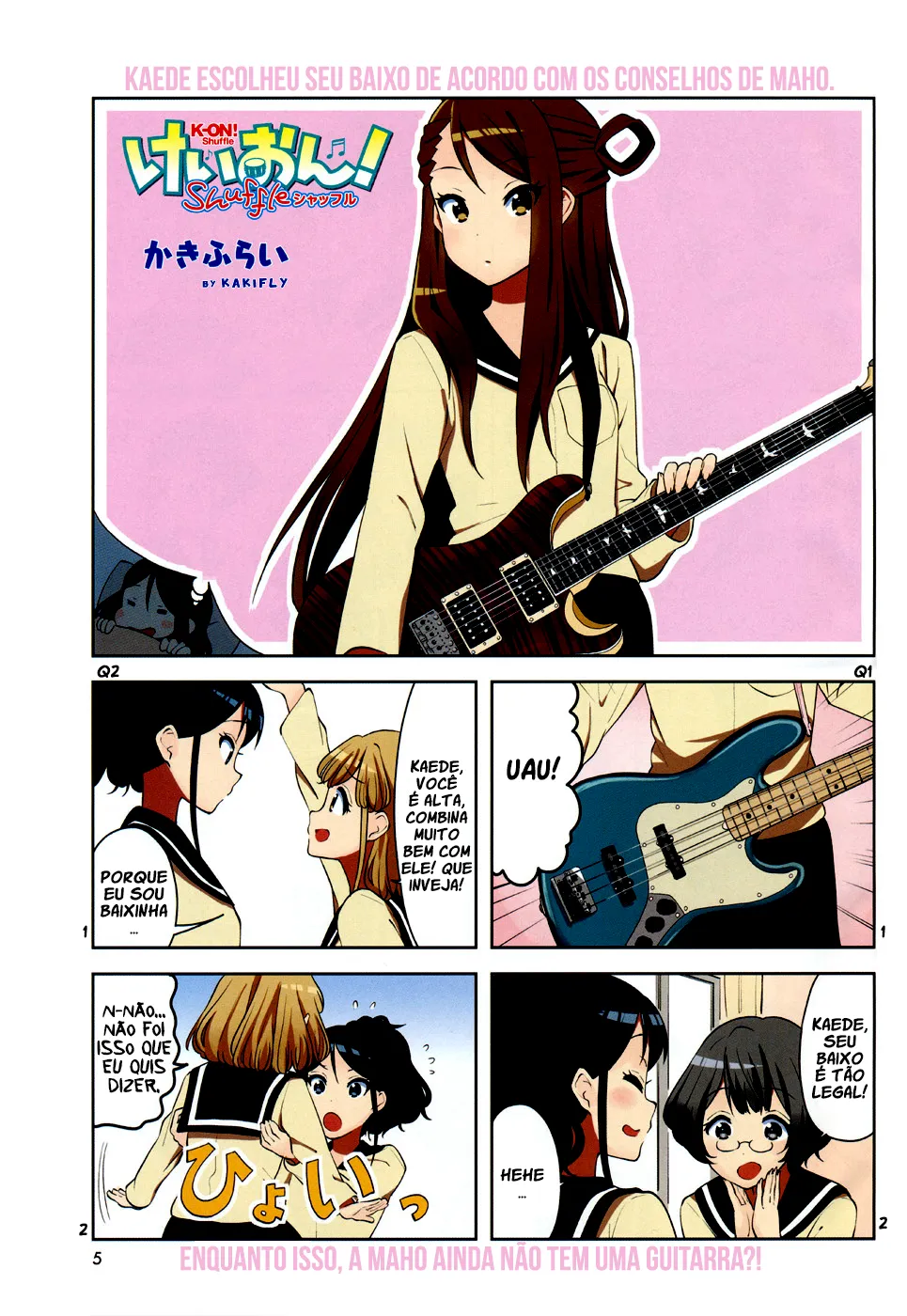 K-ON! Shuffle - A Nova Banda Capítulo 5 Página 6