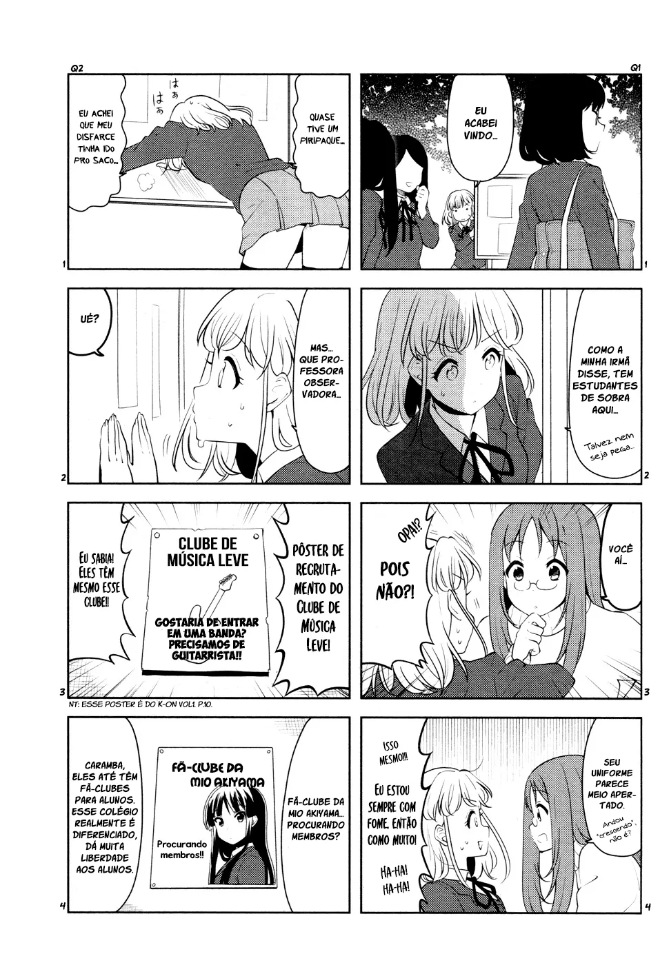 K-ON! Shuffle - A Nova Banda Capítulo 7 Página 9
