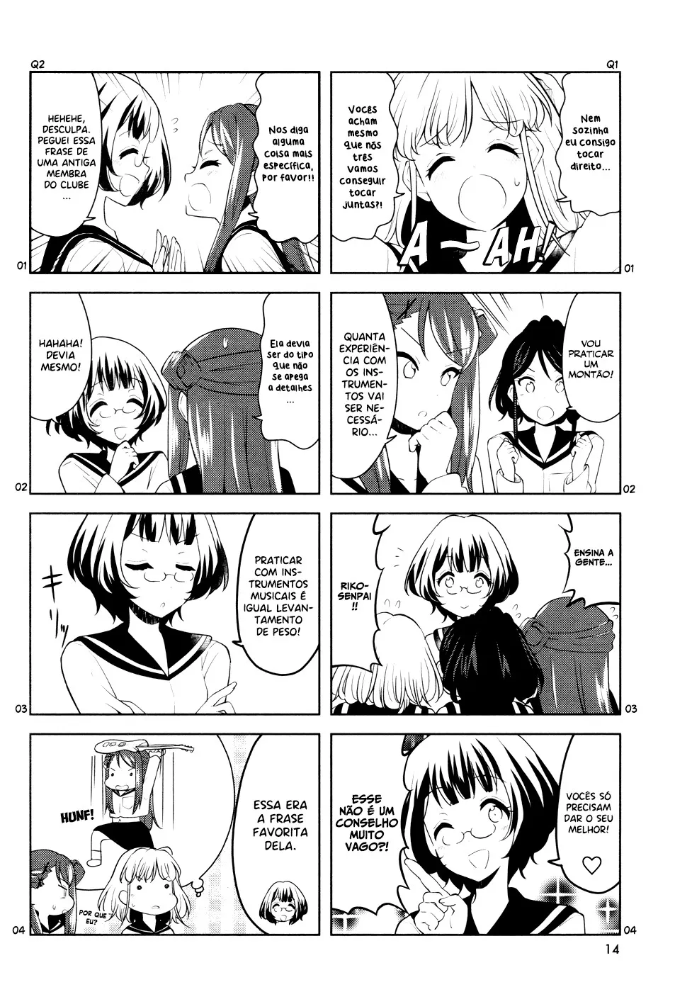 K-ON! Shuffle - A Nova Banda Capítulo 9 Página 4