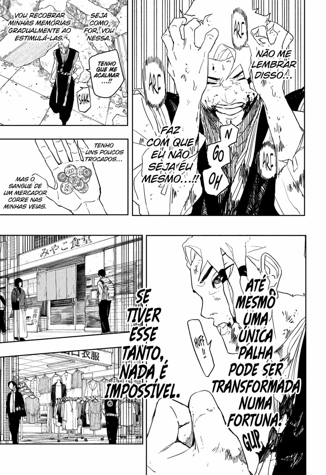 Kagurabachi Capítulo 112.1 Página 8