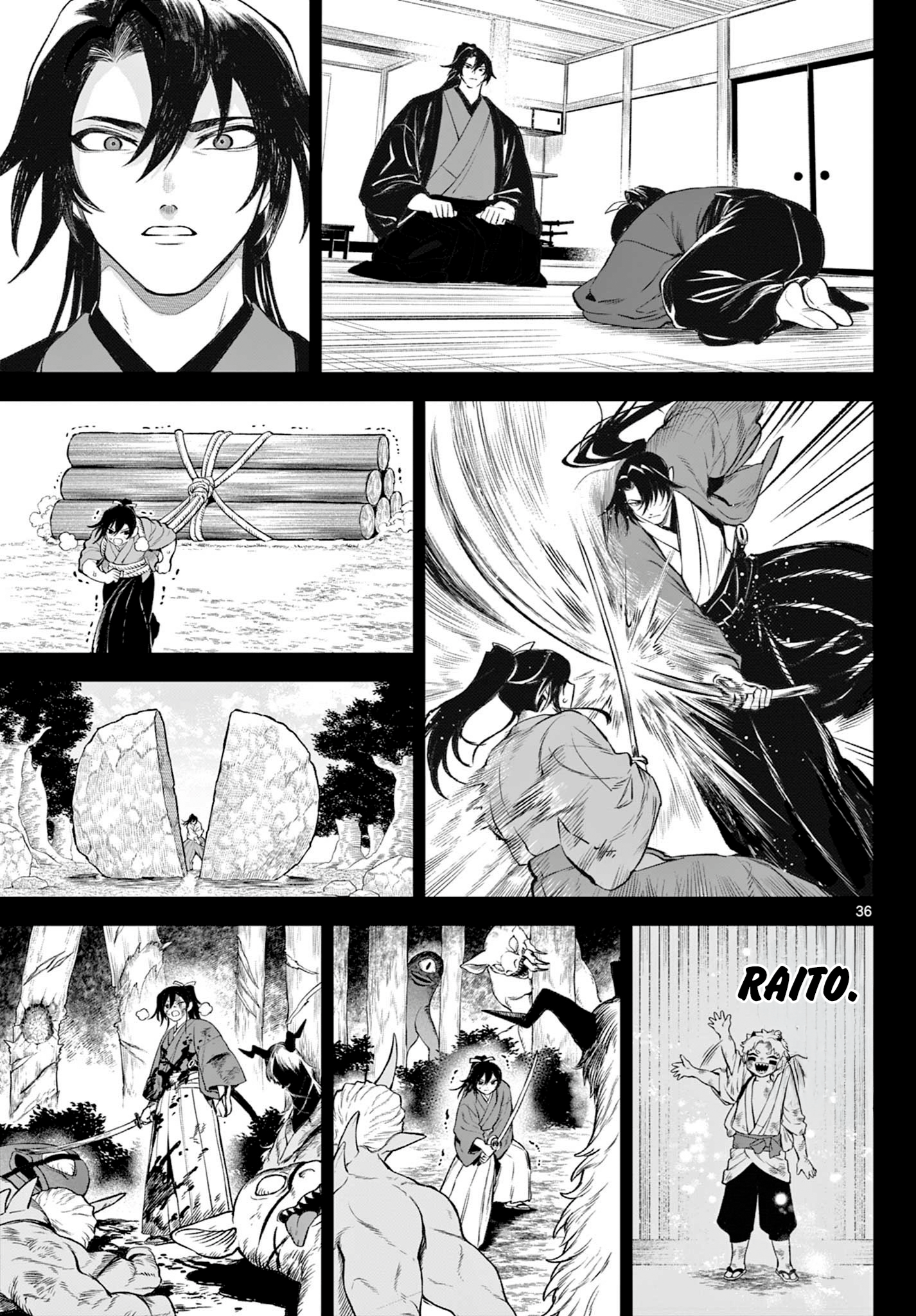 KaguRai: Kagura & Raito Capítulo 1 Página 36