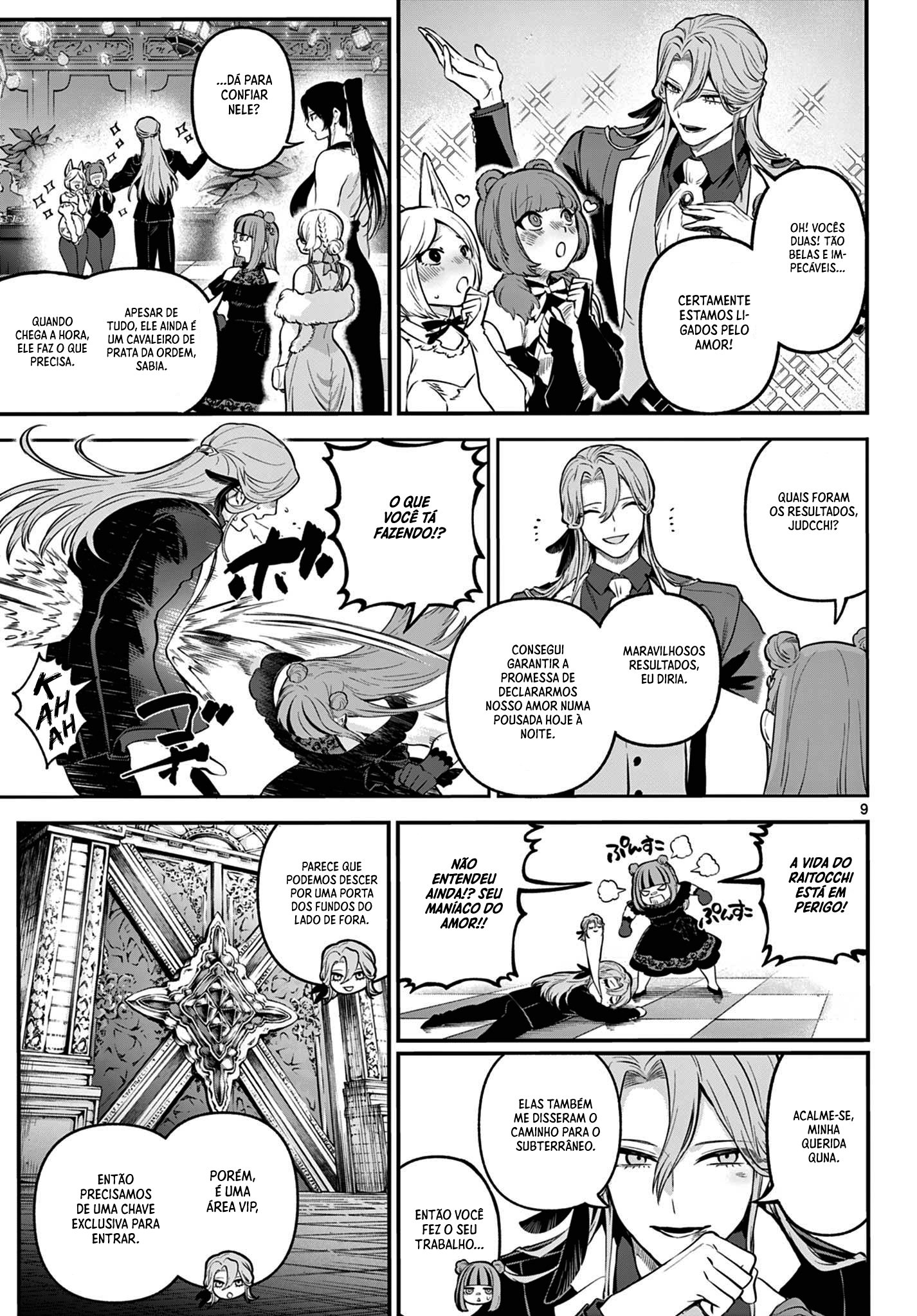 KaguRai: Kagura & Raito Capítulo 12 Página 9
