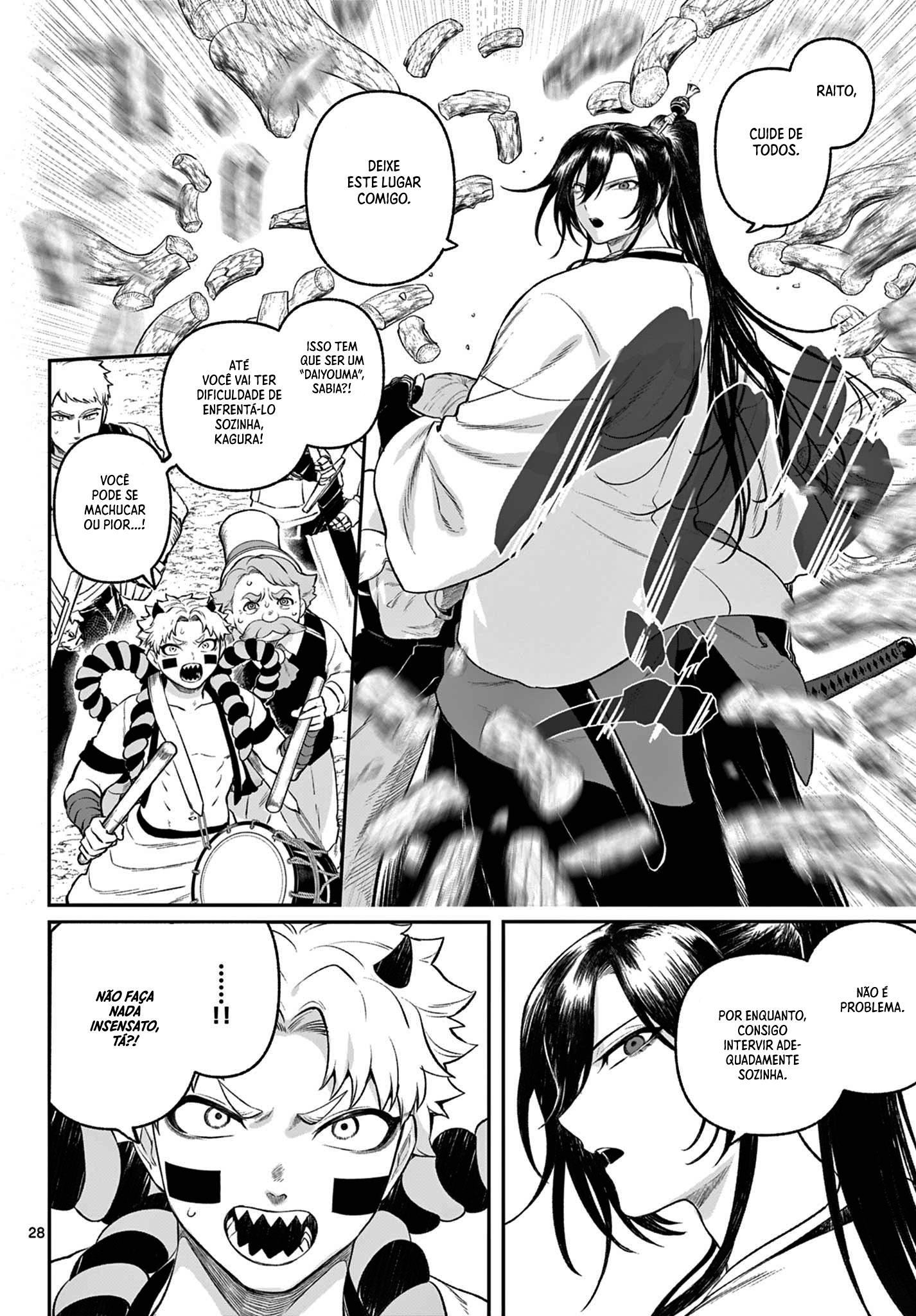 KaguRai: Kagura & Raito Capítulo 3 Página 28