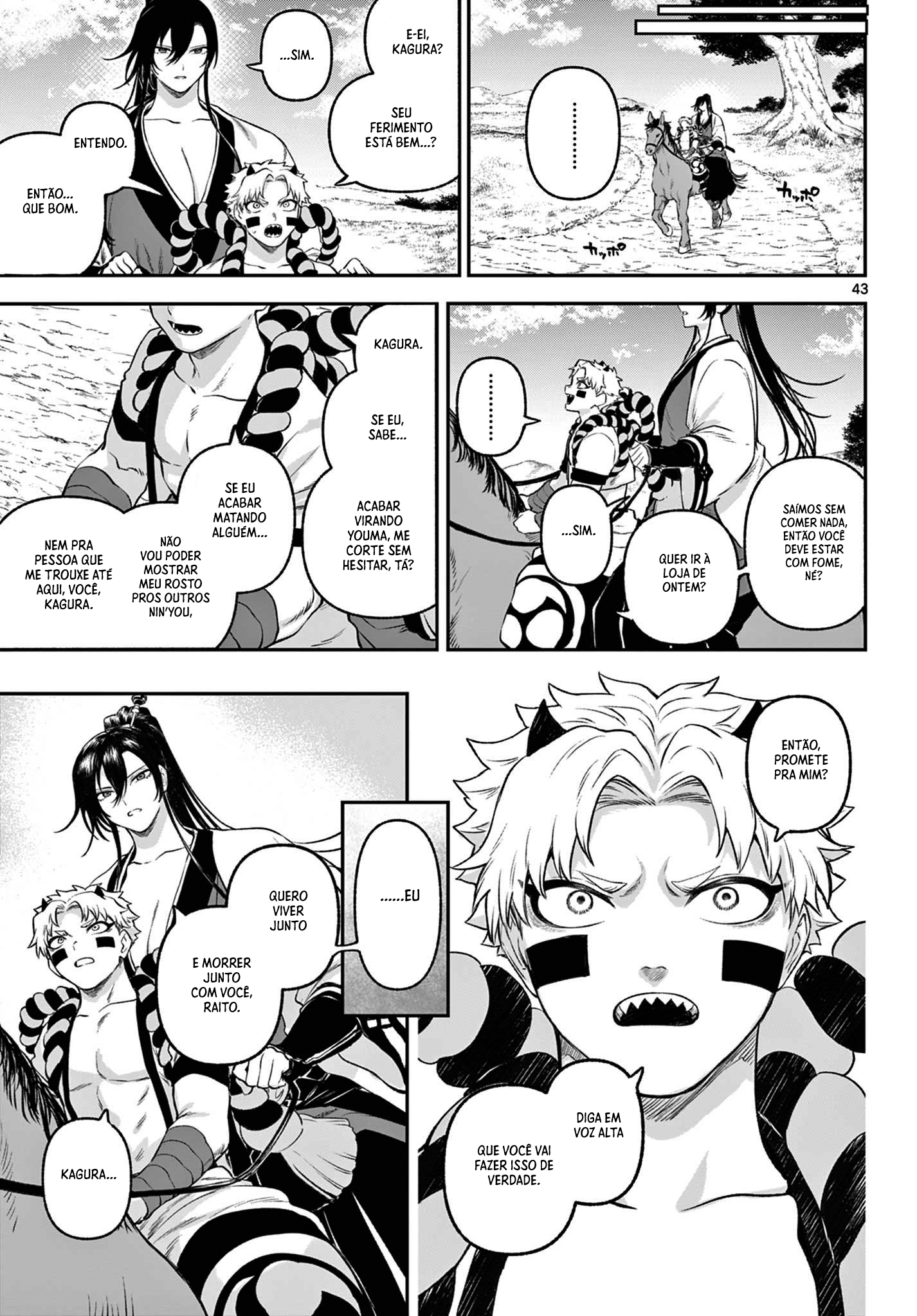 KaguRai: Kagura & Raito Capítulo 3 Página 43