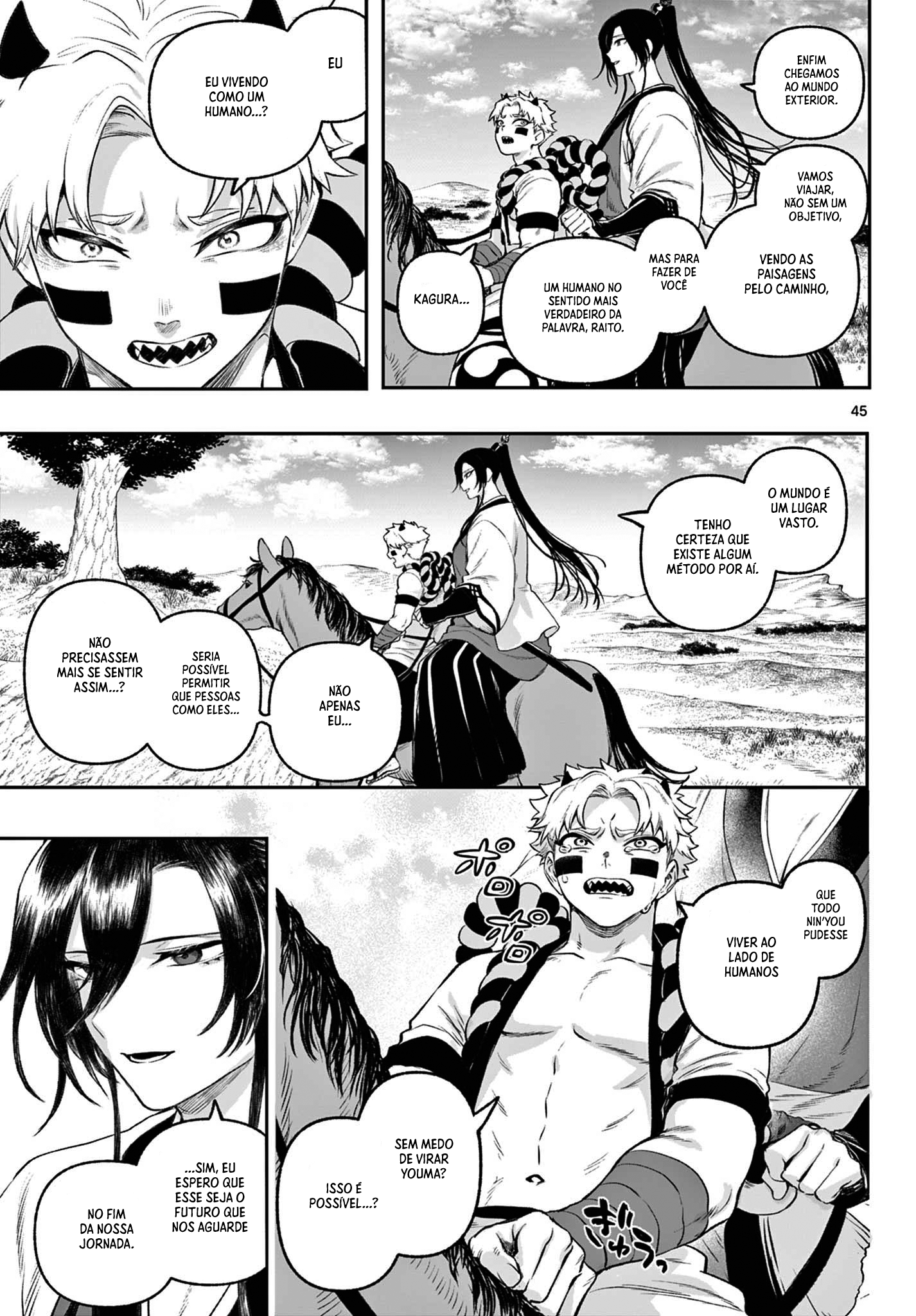 KaguRai: Kagura & Raito Capítulo 3 Página 45