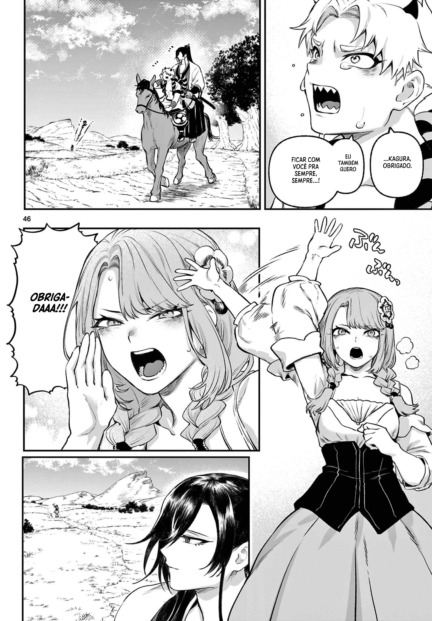 KaguRai: Kagura & Raito Capítulo 3 Página 46