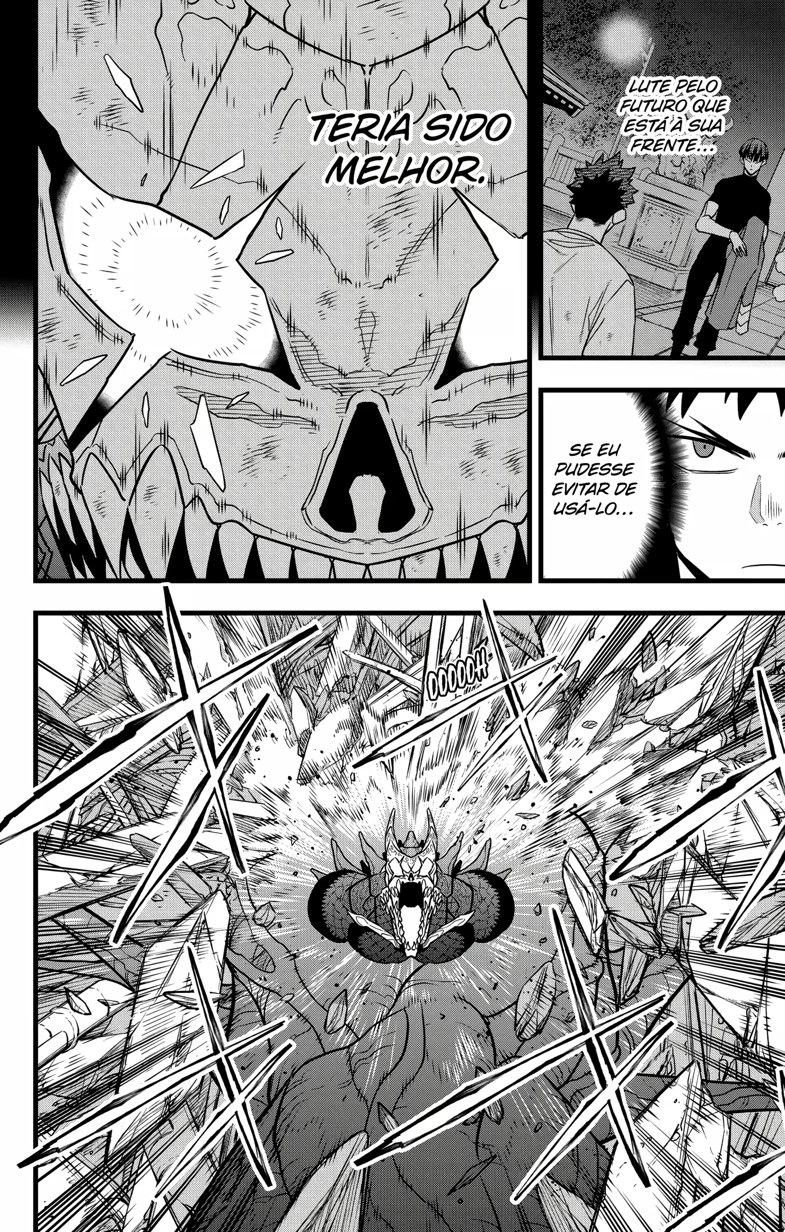 Kaiju nº 8: A Limpeza da Destruição Capítulo 111 Página 4