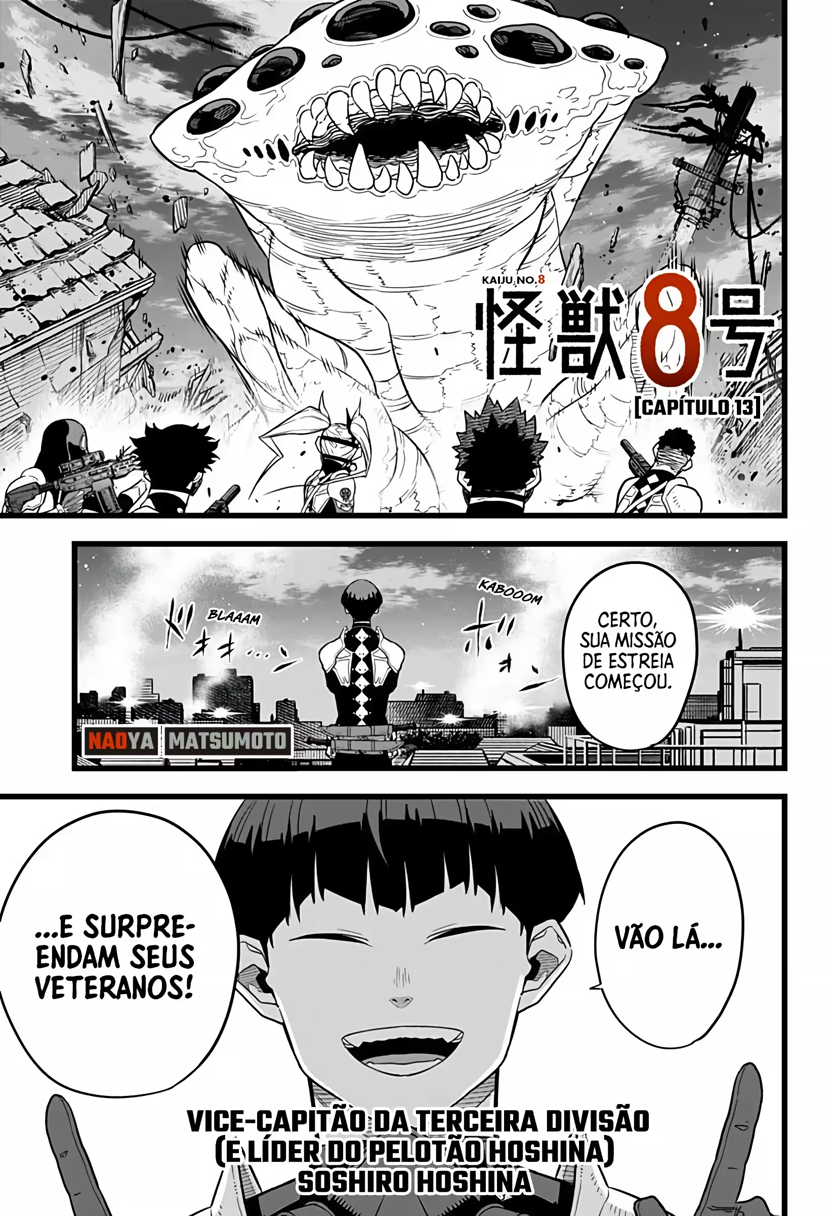 Kaiju nº 8: A Limpeza da Destruição Capítulo 13 Página 2